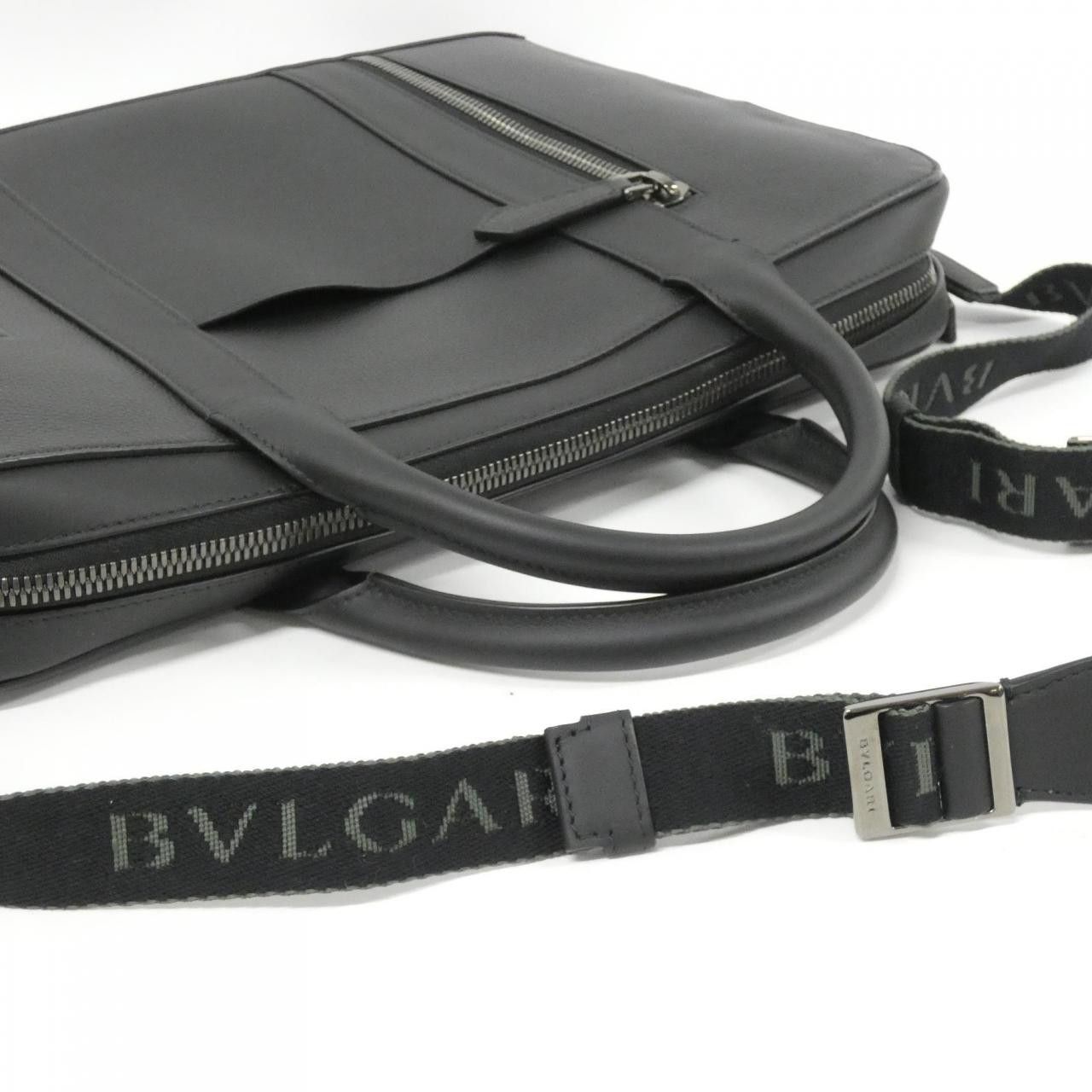 Bvlgari Bvlgari Bvlgari BVLGARI MAN Calf Bag Leather Business Bag 291917 DUTY FREE for USA Size ONE SIZE - 9 Thumbnail