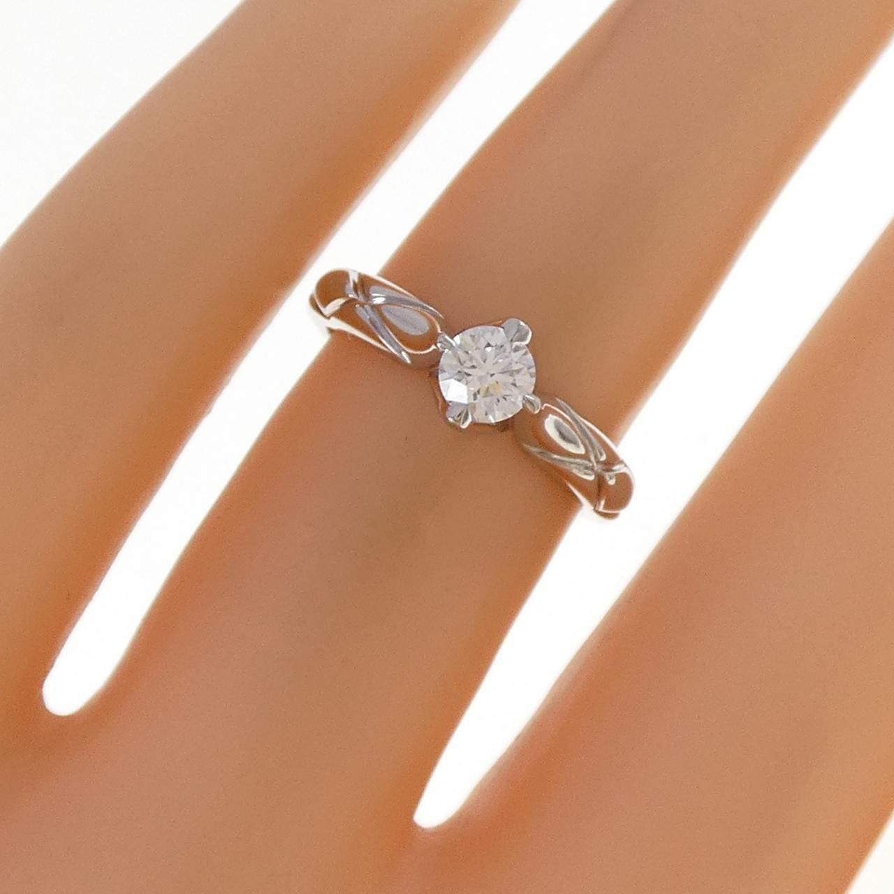 Chanel Chanel Chanel Matelassé Platinum950 Diamond Ring Precious Metal Ring DUTY FREE for USA Size ONE SIZE - 5 Thumbnail
