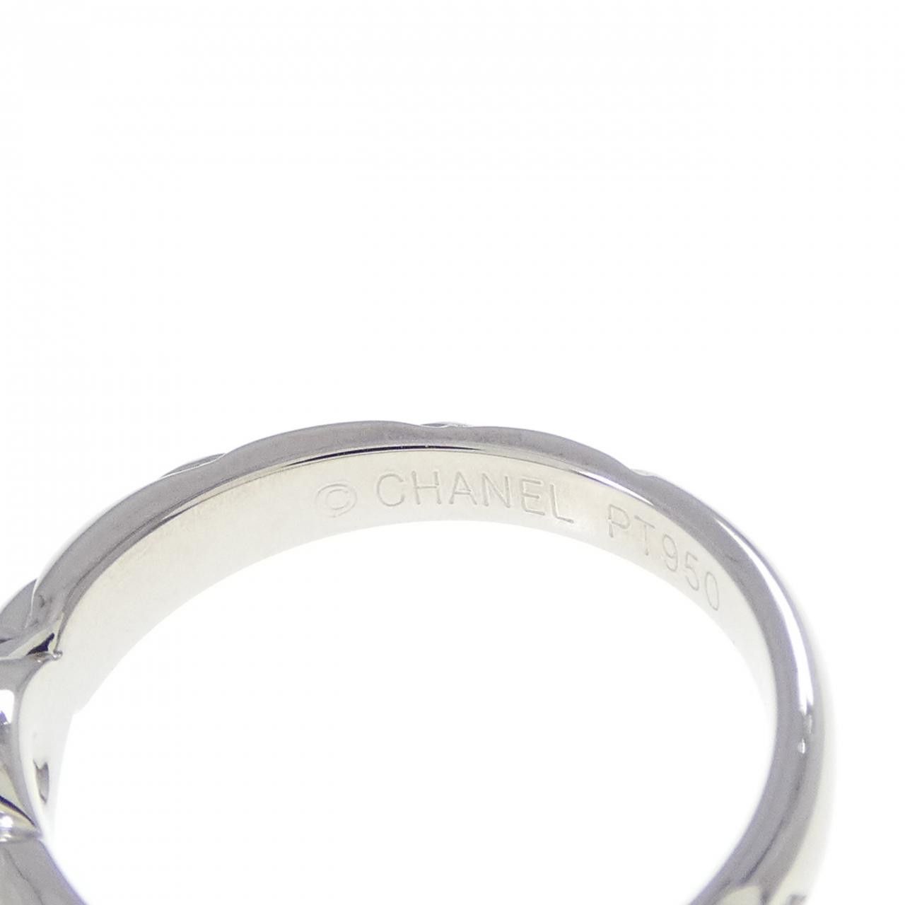 Chanel Chanel Chanel Matelassé Platinum950 Diamond Ring Precious Metal Ring DUTY FREE for USA Size ONE SIZE - 4 Thumbnail