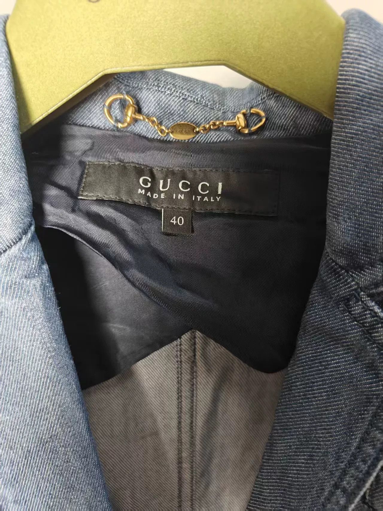 Gucci Authentic Gucci Denim Jacket Size US S / EU 44-46 / 1 - 3 Thumbnail