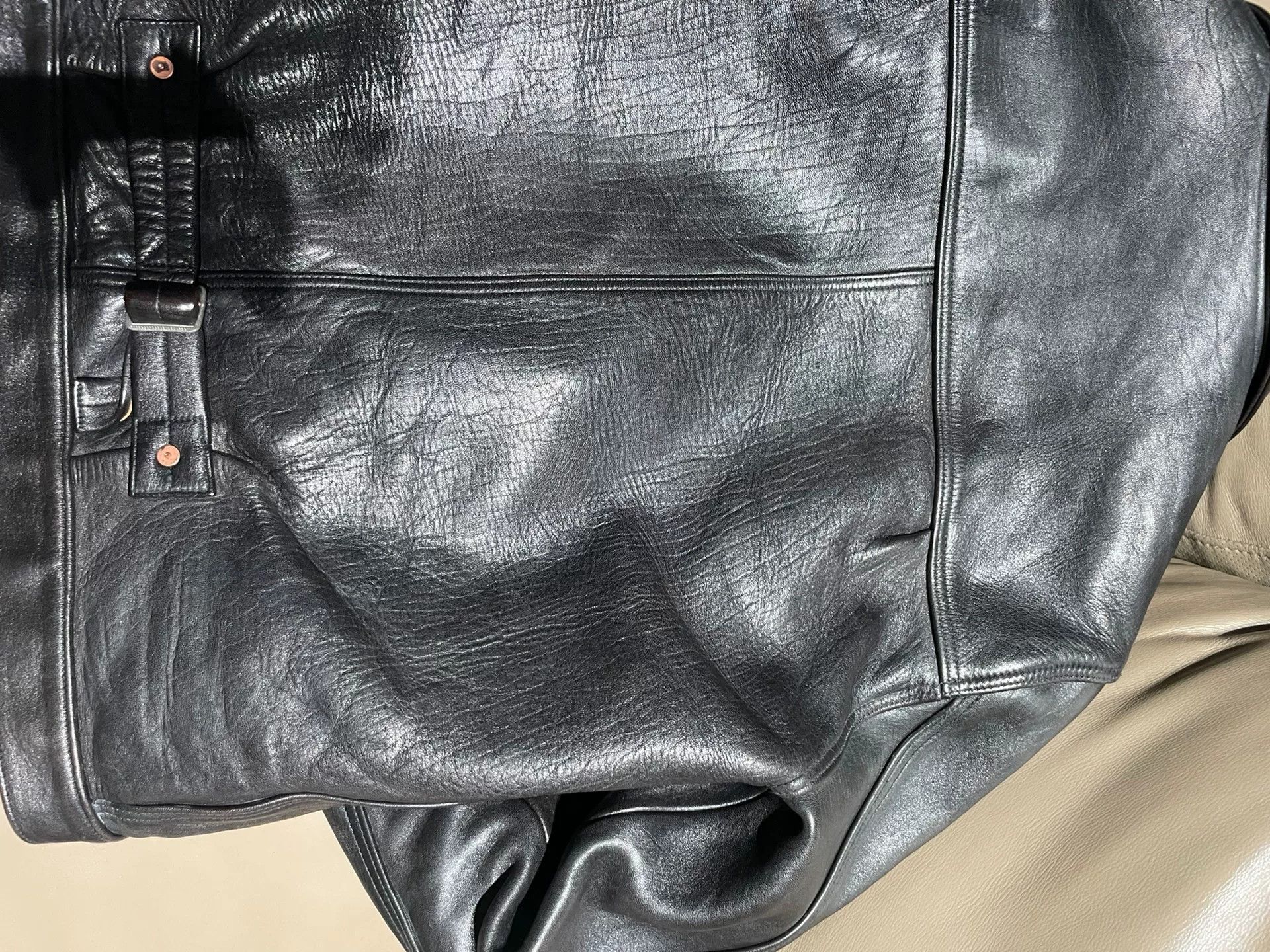 Fine Creek Fine Creek Leather Jacket in Black Size US XS / EU 42 / 0 - 3 Thumbnail