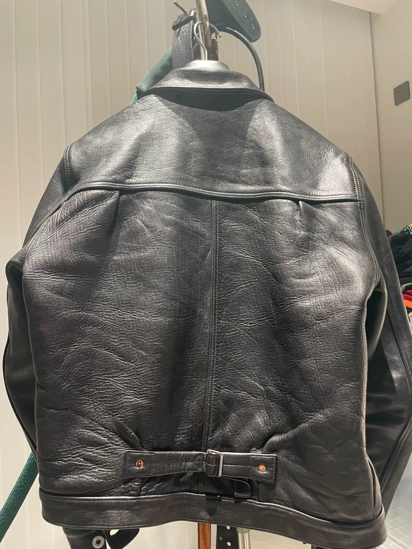 Fine Creek Fine Creek Leather Jacket in Black Size US XS / EU 42 / 0 - 2 Thumbnail