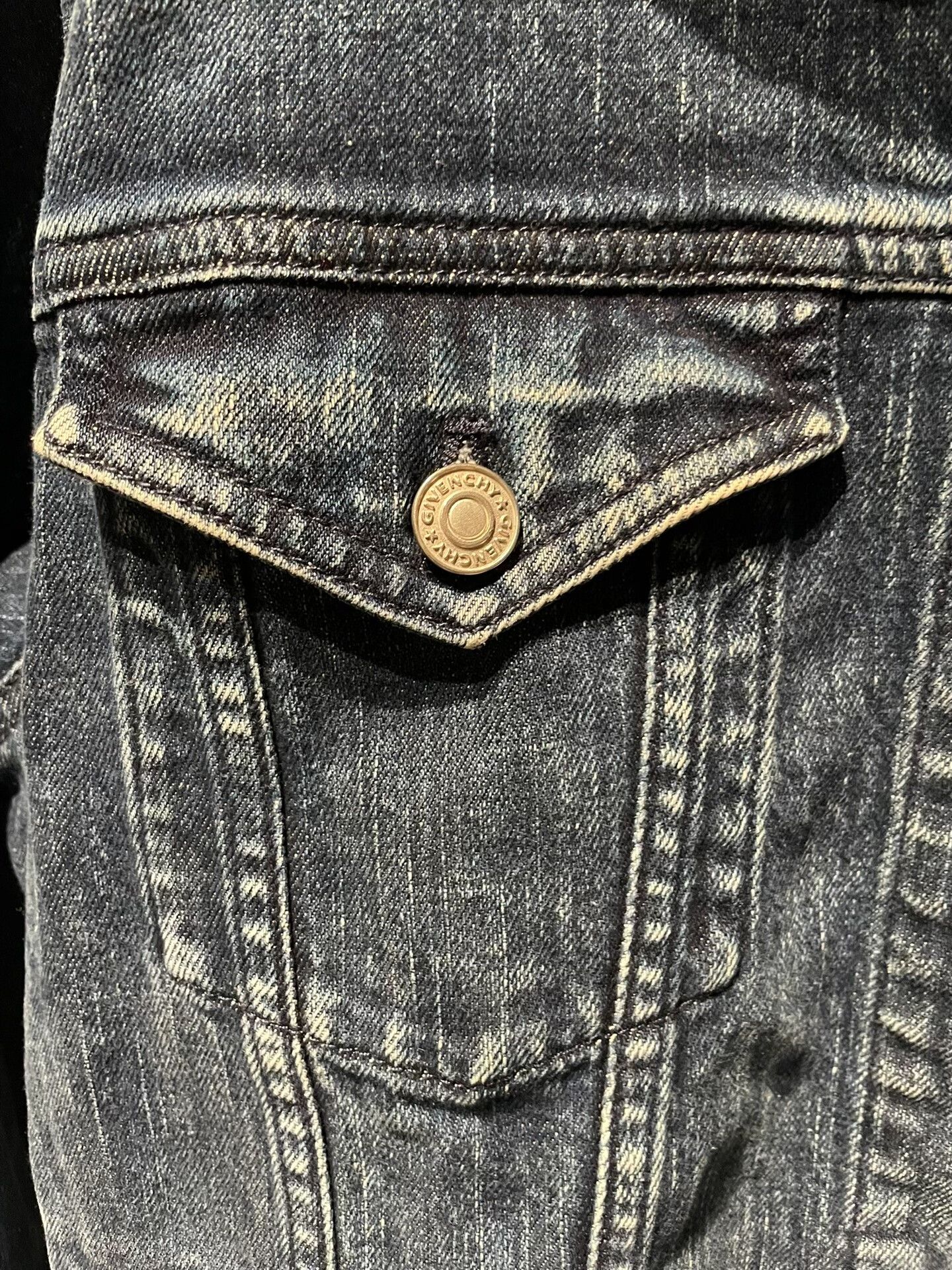 Givenchy Givenchy Men's Denim Jacket Size M Size US M / EU 48-50 / 2 - 3 Thumbnail