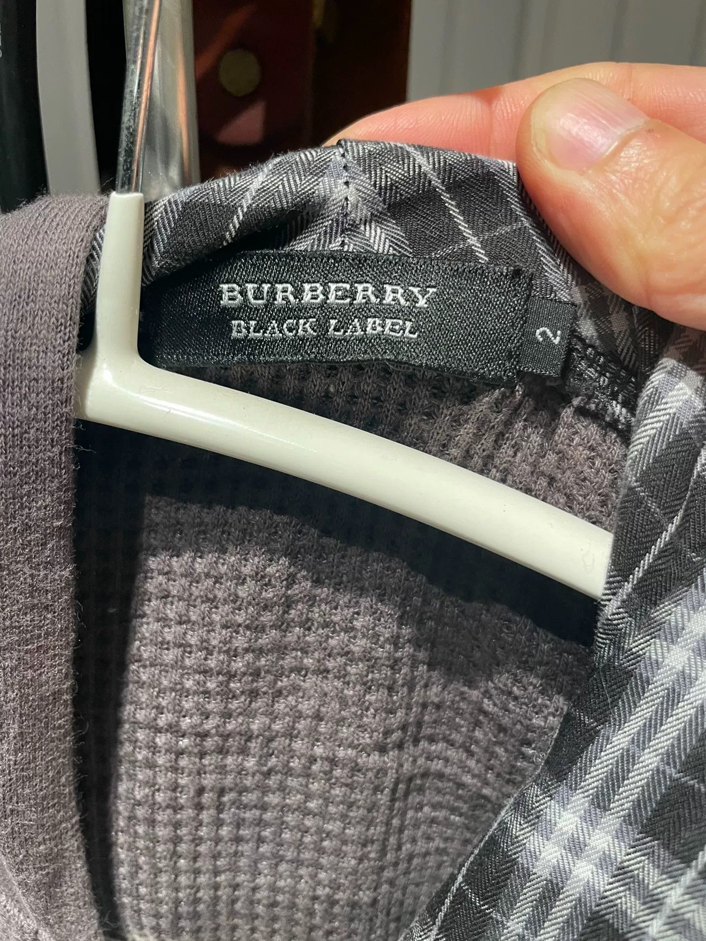 Burberry Burberry Hooded Sweatshirt in Gray Size US M / EU 48-50 / 2 - 2 Thumbnail