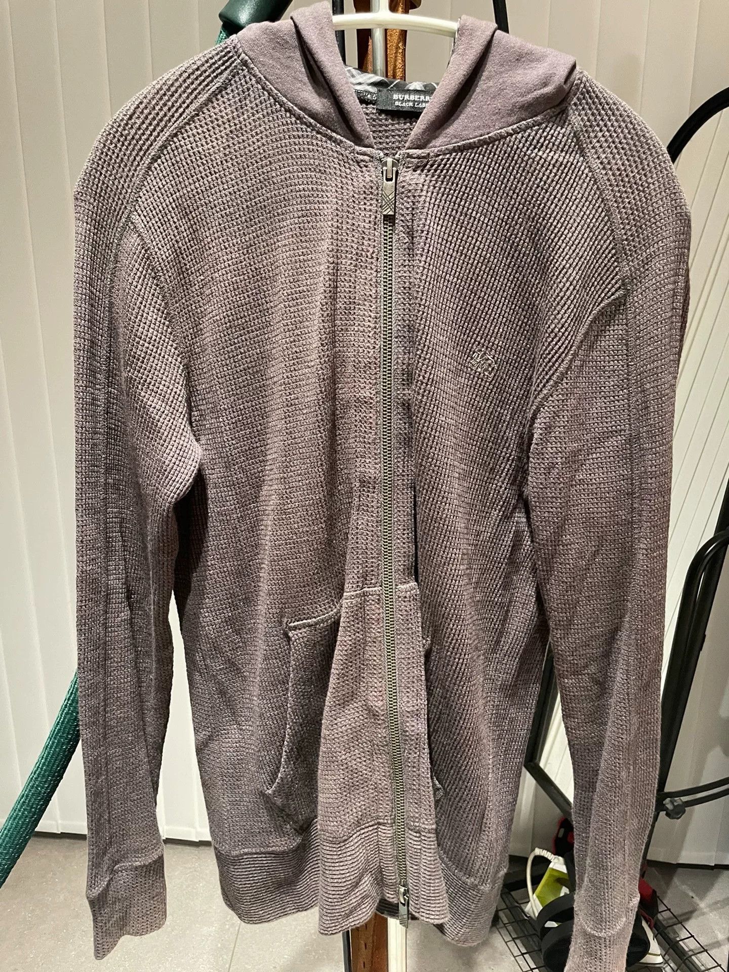 Burberry Burberry Hooded Sweatshirt in Gray Size US M / EU 48-50 / 2 - 7 Thumbnail