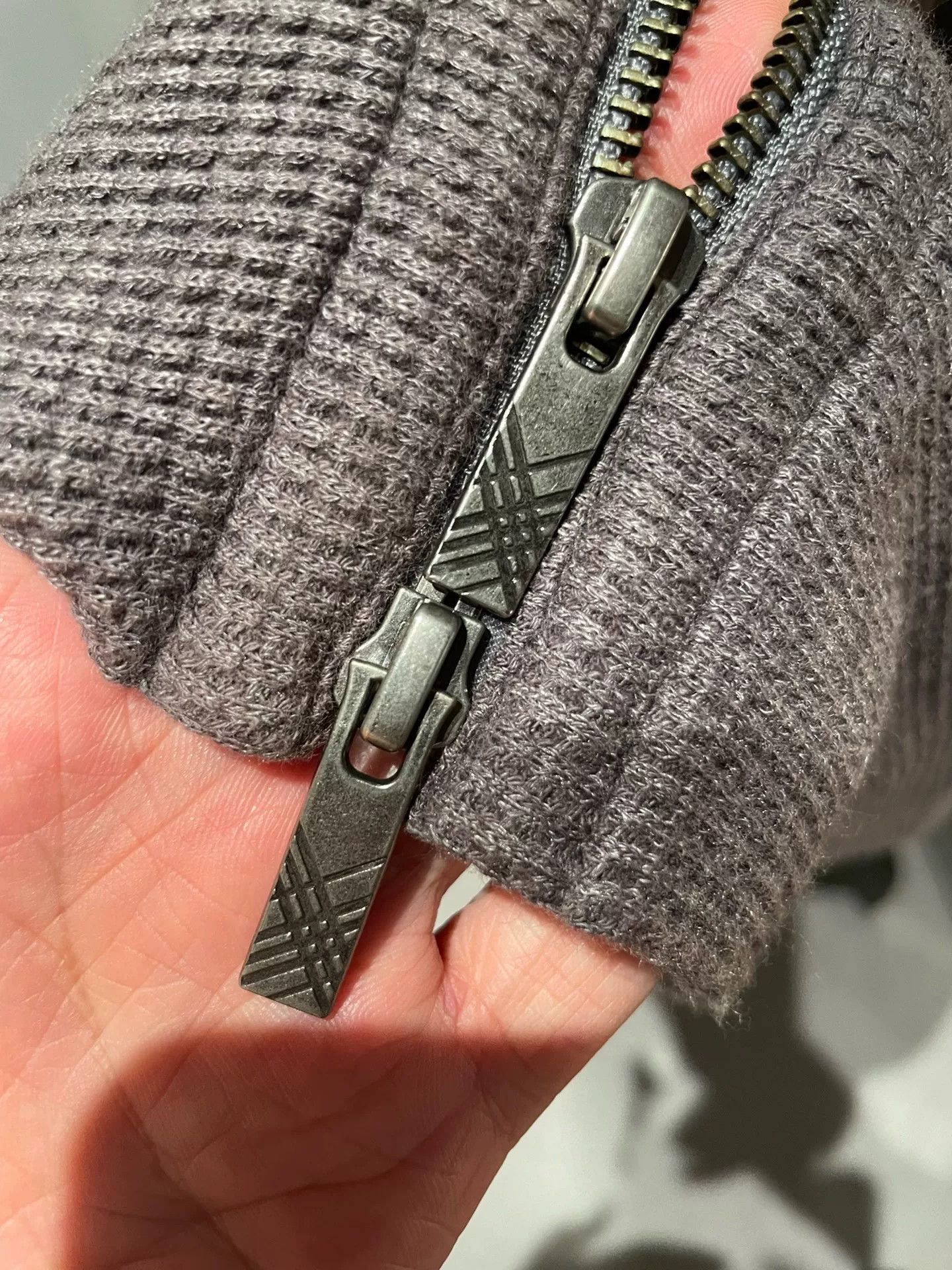 Burberry Burberry Hooded Sweatshirt in Gray Size US M / EU 48-50 / 2 - 6 Thumbnail