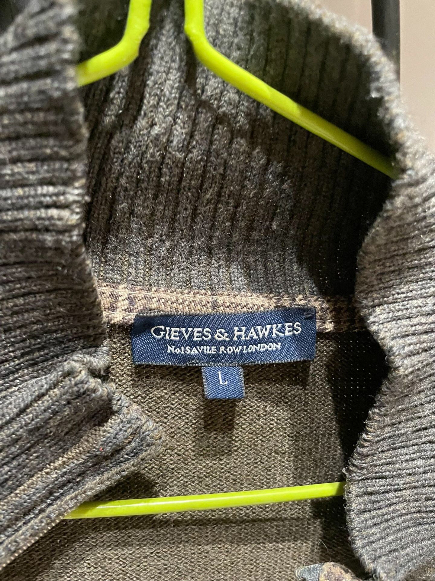 Gieves & Hawkes Gievs & Hawkes Wool Sweater Jacket Size US M / EU 48-50 / 2 - 3 Thumbnail
