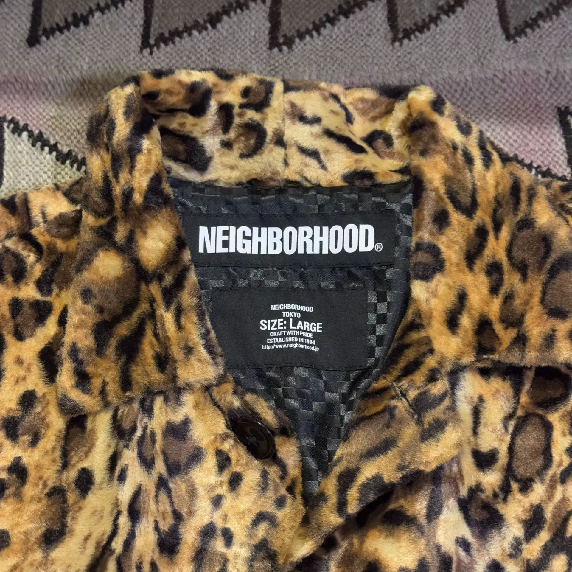 Neighborhood Japanese Neighborhood Leopard Print Jacket Size US M / EU 48-50 / 2 - 3 Thumbnail