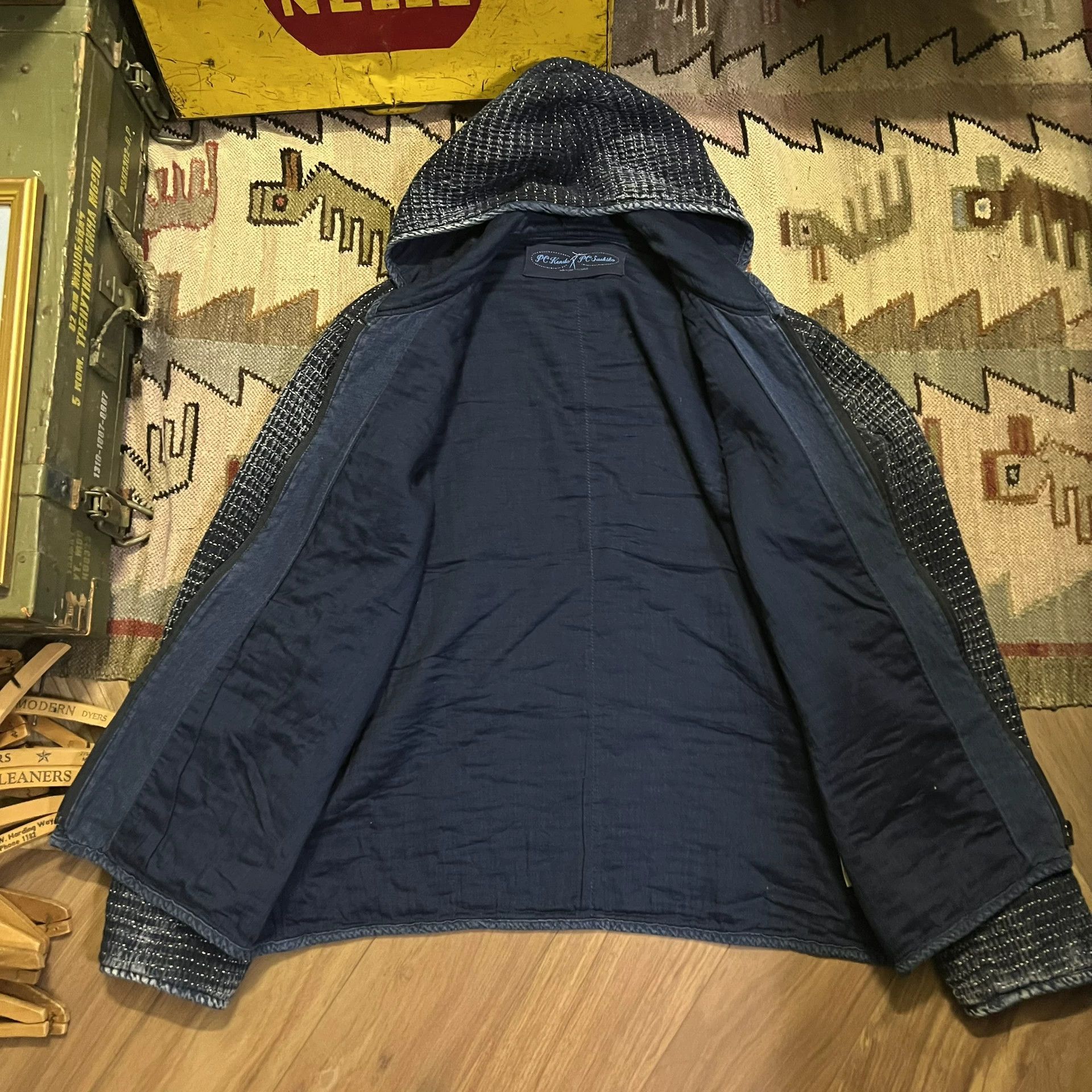 Porter Classic Kendo Sashiko Light Zip Parka Size US M / EU 48-50 / 2 - 6 Thumbnail