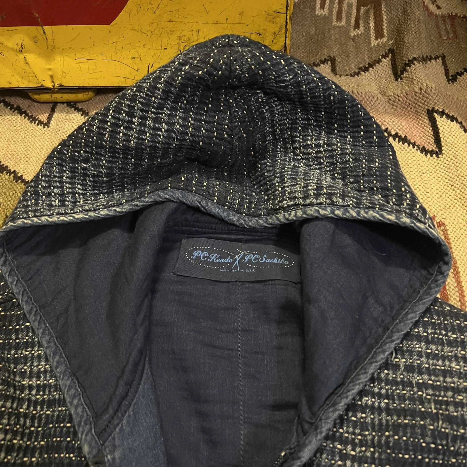 Porter Classic Kendo Sashiko Light Zip Parka Size US M / EU 48-50 / 2 - 2 Thumbnail