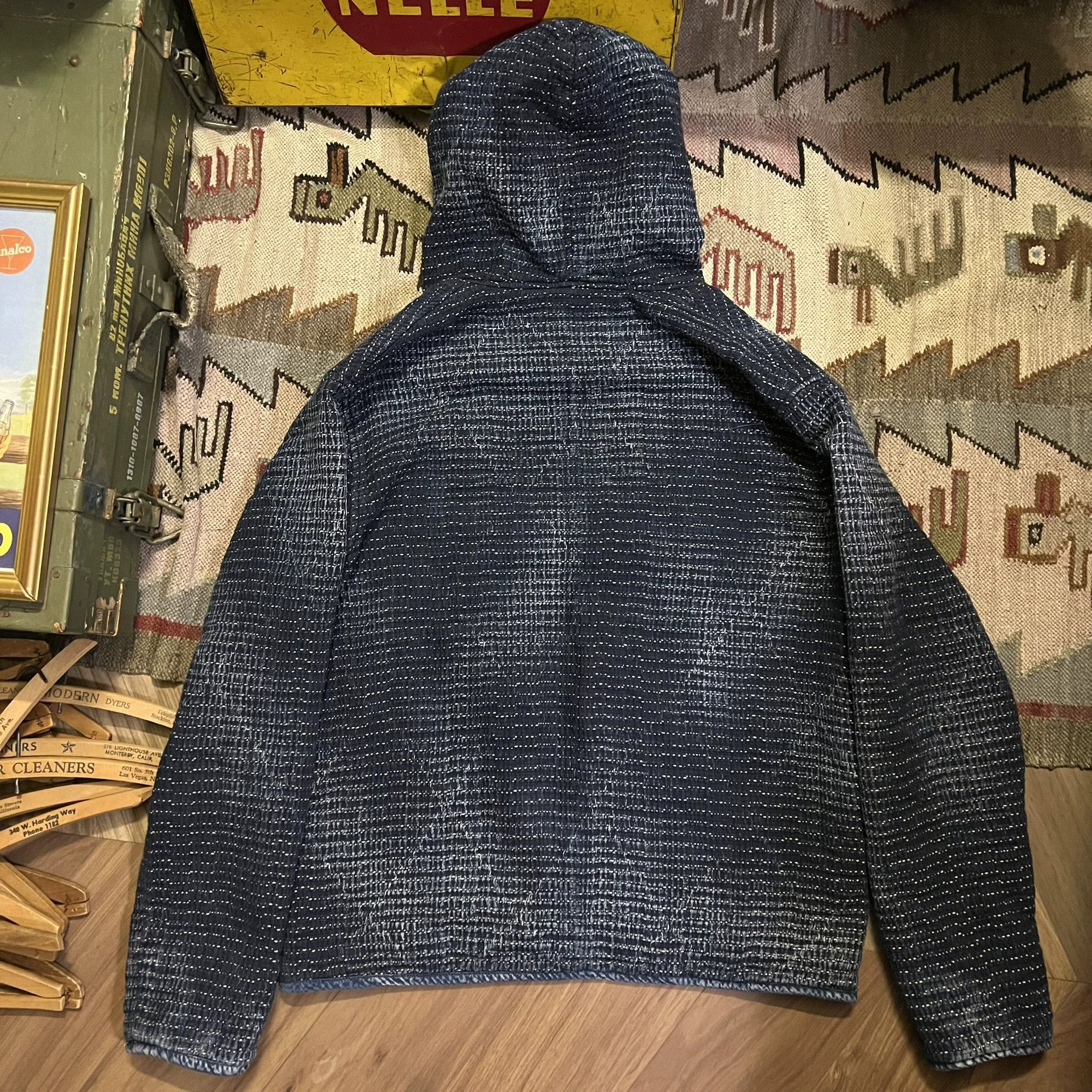 Porter Classic Kendo Sashiko Light Zip Parka Size US M / EU 48-50 / 2 - 5 Thumbnail