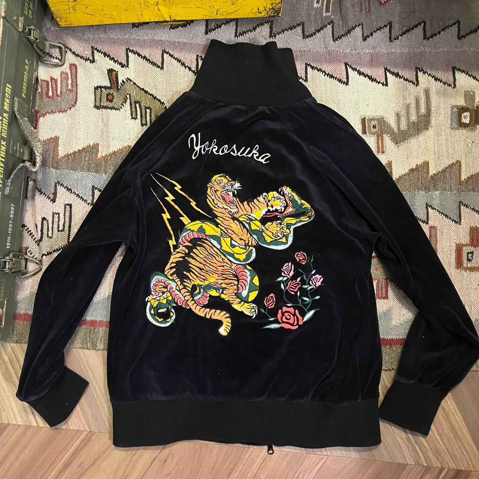 Tailor Toyo Yokosuka Embroidered Souvenir Jacket Size US M / EU 48-50 / 2 - 2 Thumbnail