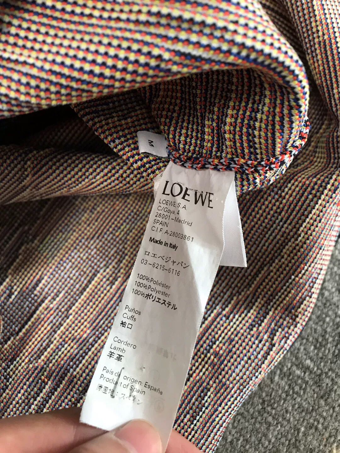 Loewe Loewe High Neck Sweater with Leather Sleeves Size US M / EU 48-50 / 2 - 3 Thumbnail