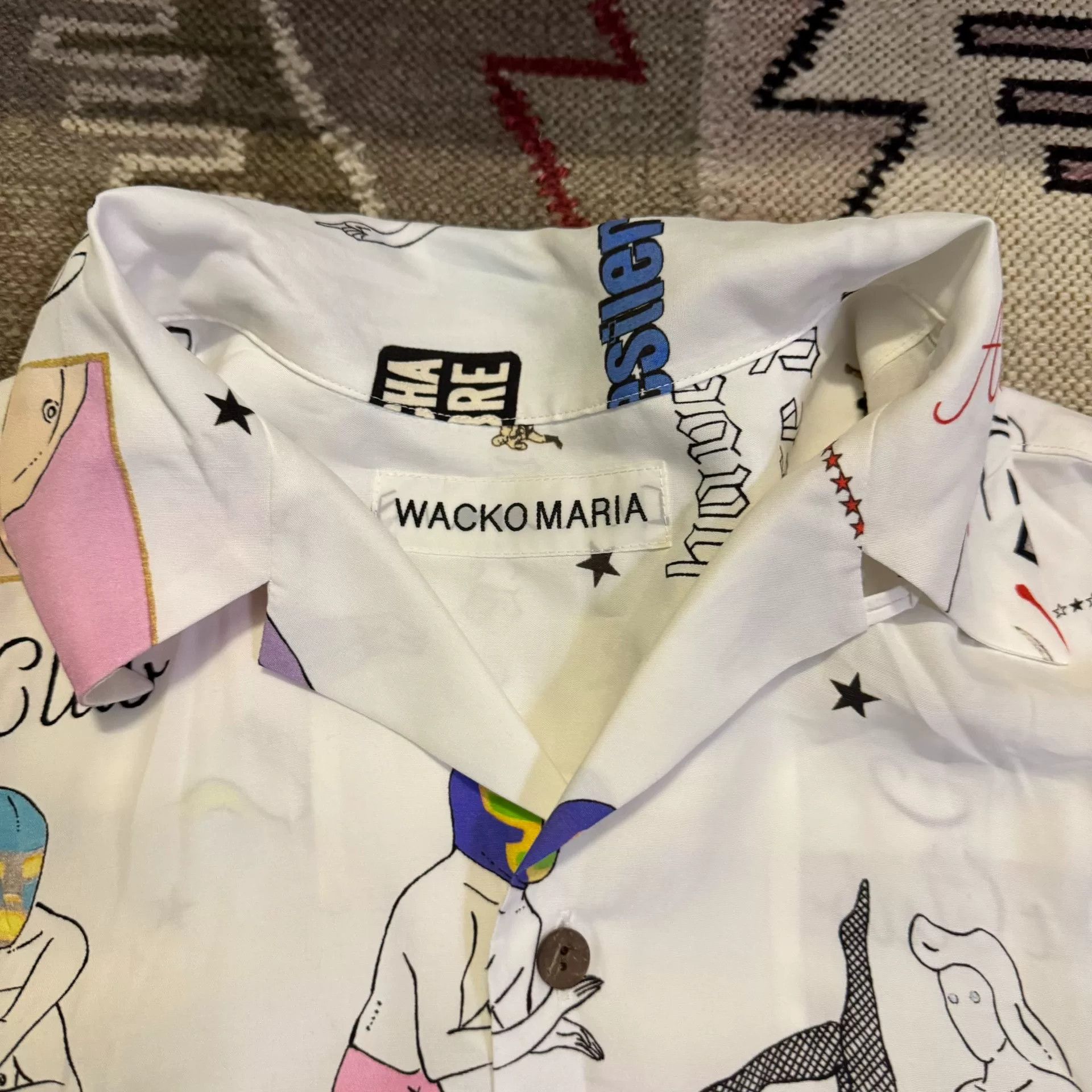 Wacko Maria Wacko Maria Wrestling Shirt Summer Style Size US M / EU 48-50 / 2 - 2 Thumbnail