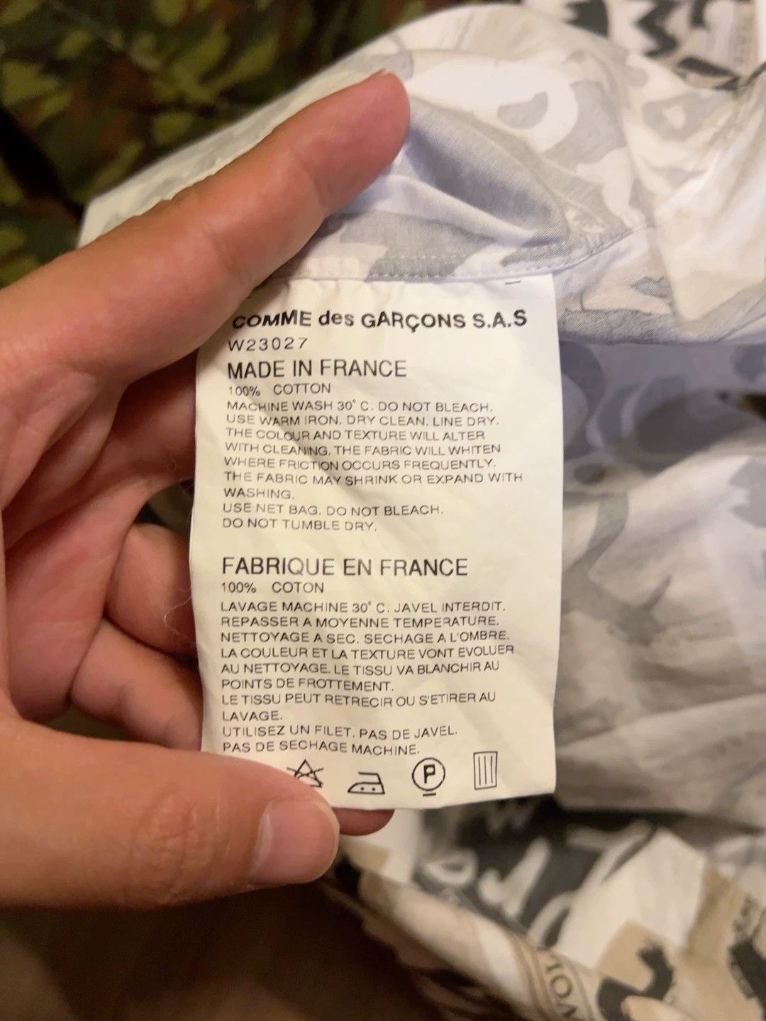 Comme des Garcons Japanese Comme des Garçons Vintage Shirt Size US S / EU 44-46 / 1 - 7 Thumbnail