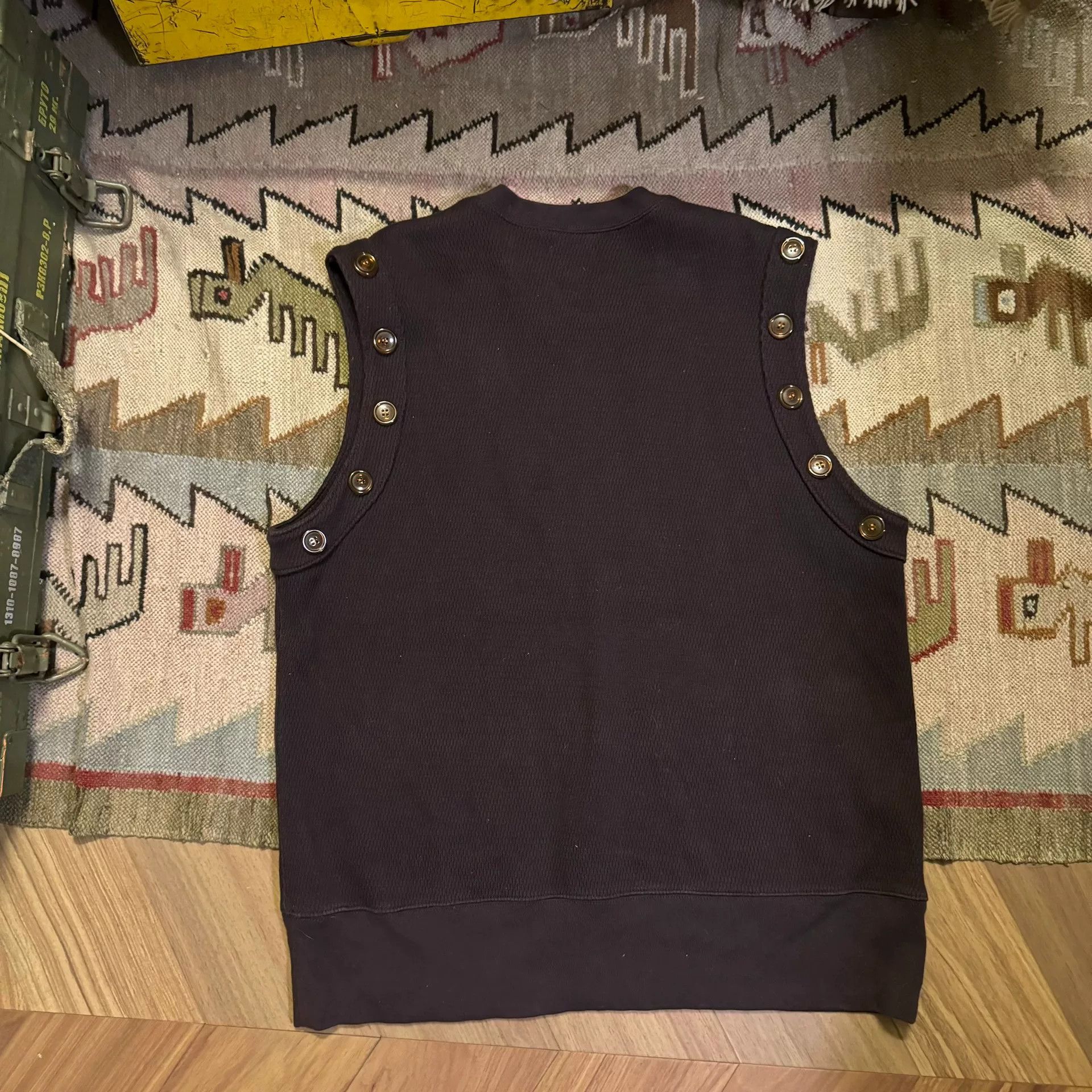 MASUNAGA North Face Black Vest Size 46 Size US M / EU 48-50 / 2 - 3 Thumbnail