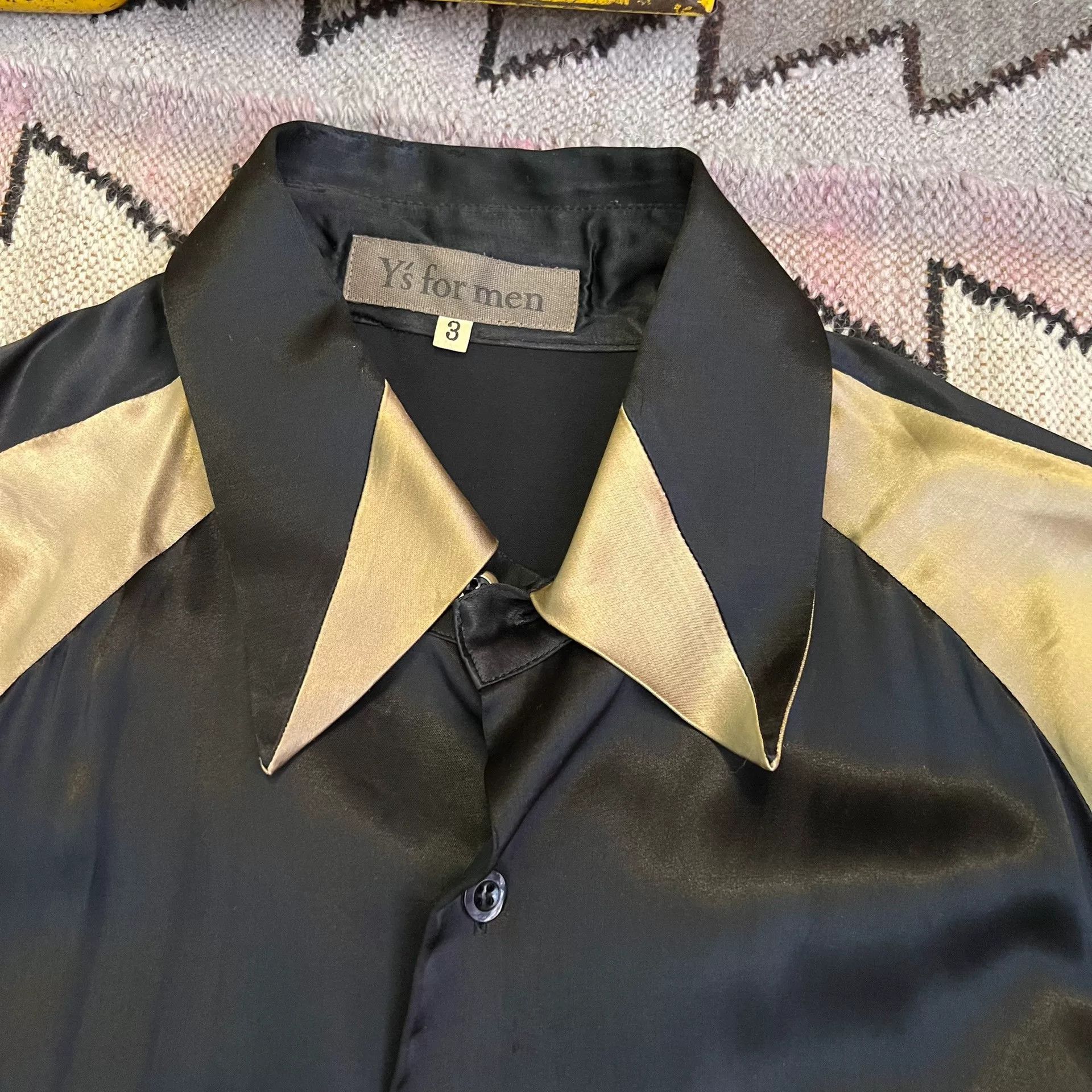 Y's Vintage Yohji Yamamoto 90s Shirt Size US M / EU 48-50 / 2 - 3 Thumbnail
