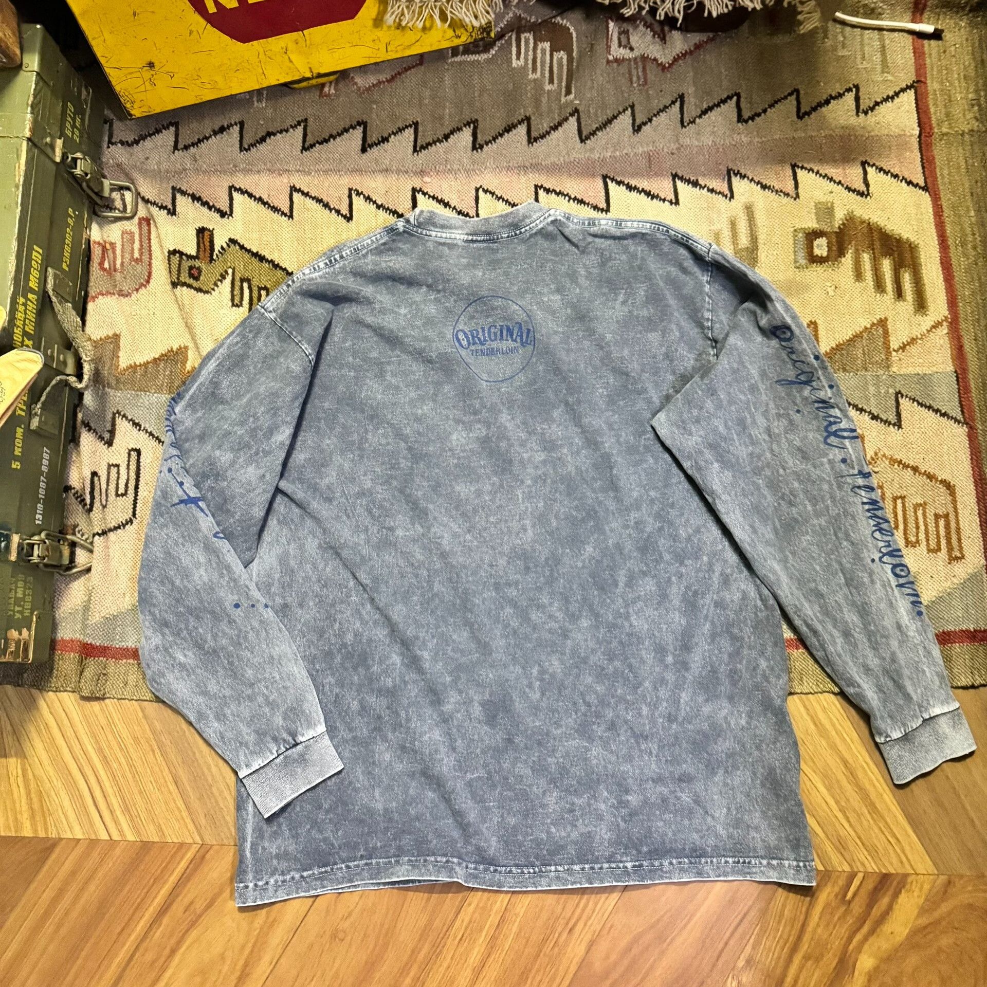 Tenderloin Tenderloin Acid Washed Long Sleeve Sweatshirt Size US M / EU 48-50 / 2 - 4 Thumbnail