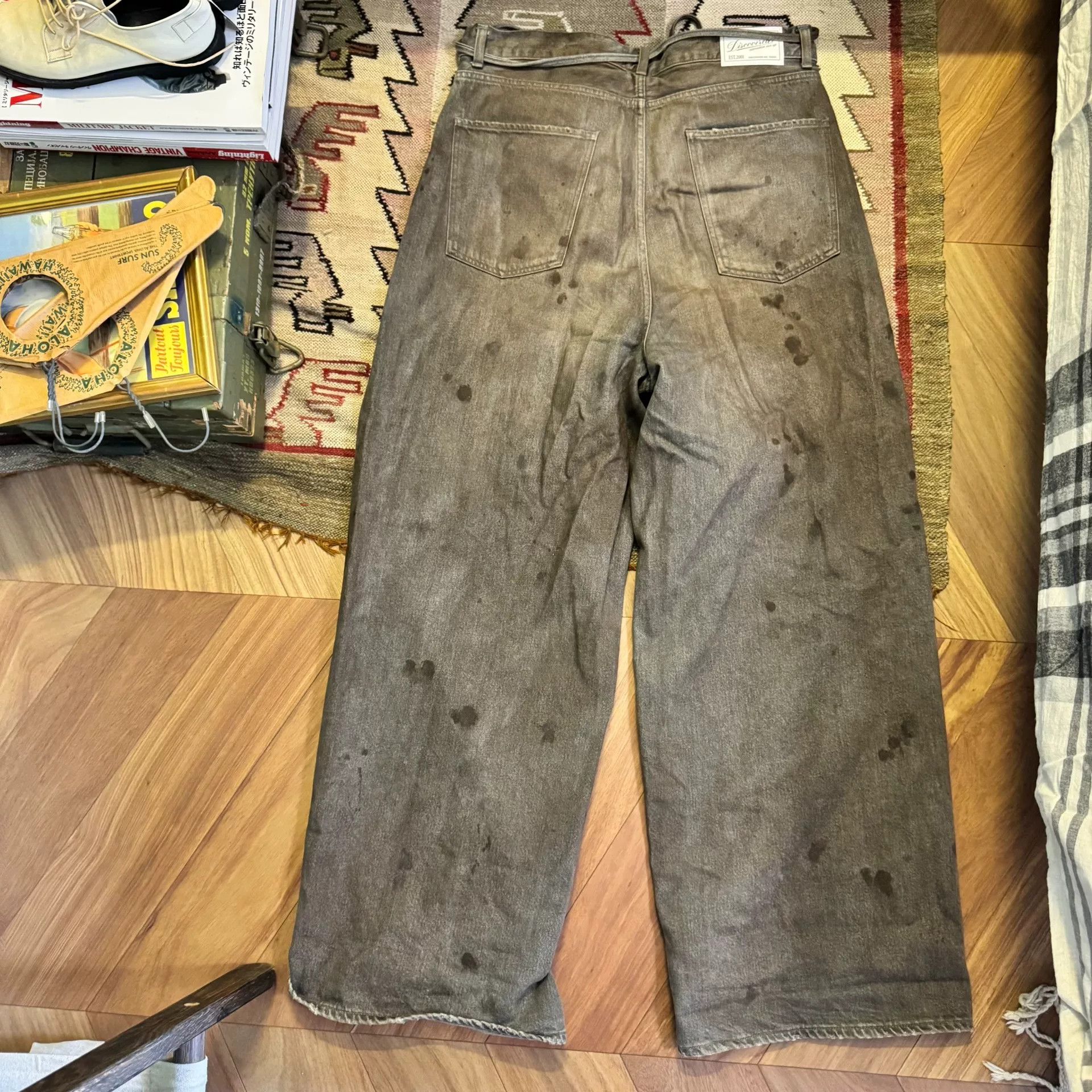 DISCOVERED Distressed Japanese Denim Pants Size US 28 / EU 44 - 4 Thumbnail