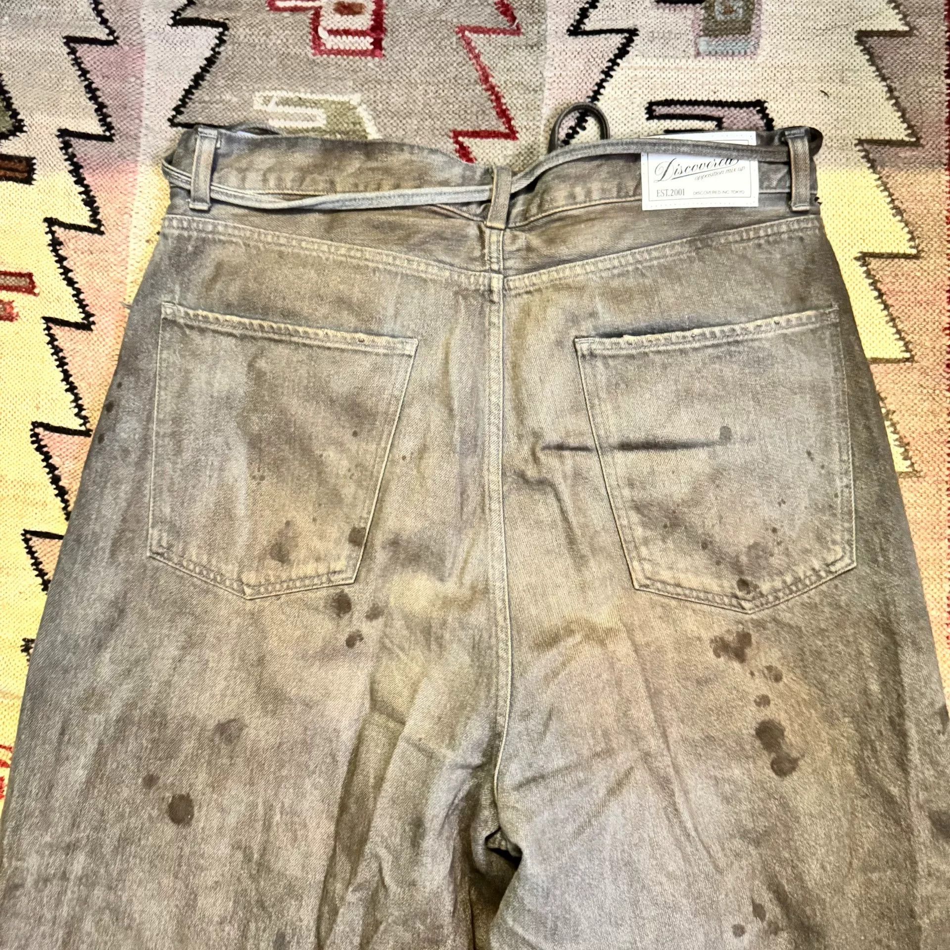 DISCOVERED Distressed Japanese Denim Pants Size US 28 / EU 44 - 5 Thumbnail