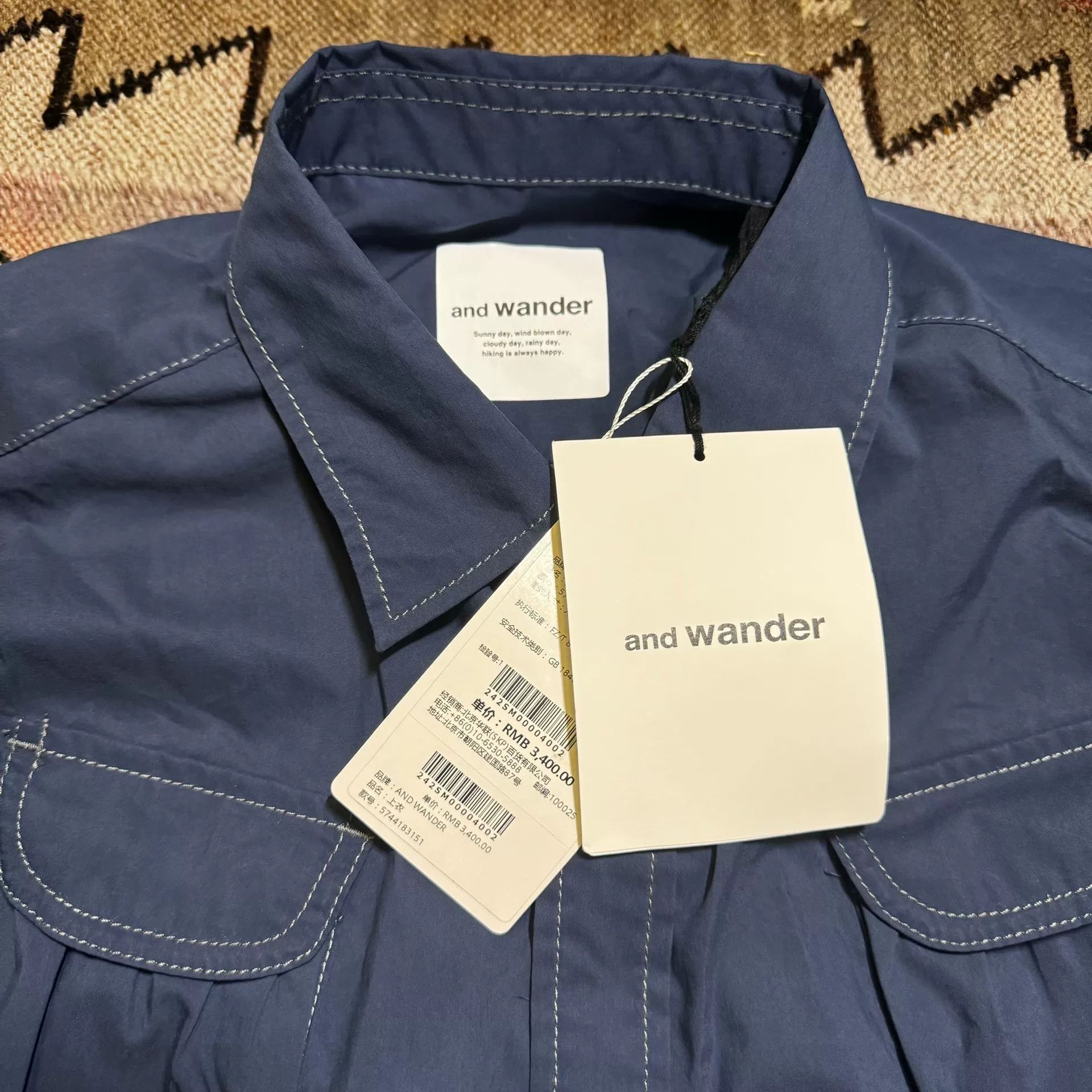 Comme des Garcons New Japanese Outdoor Functional Shirt Size US M / EU 48-50 / 2 - 2 Thumbnail