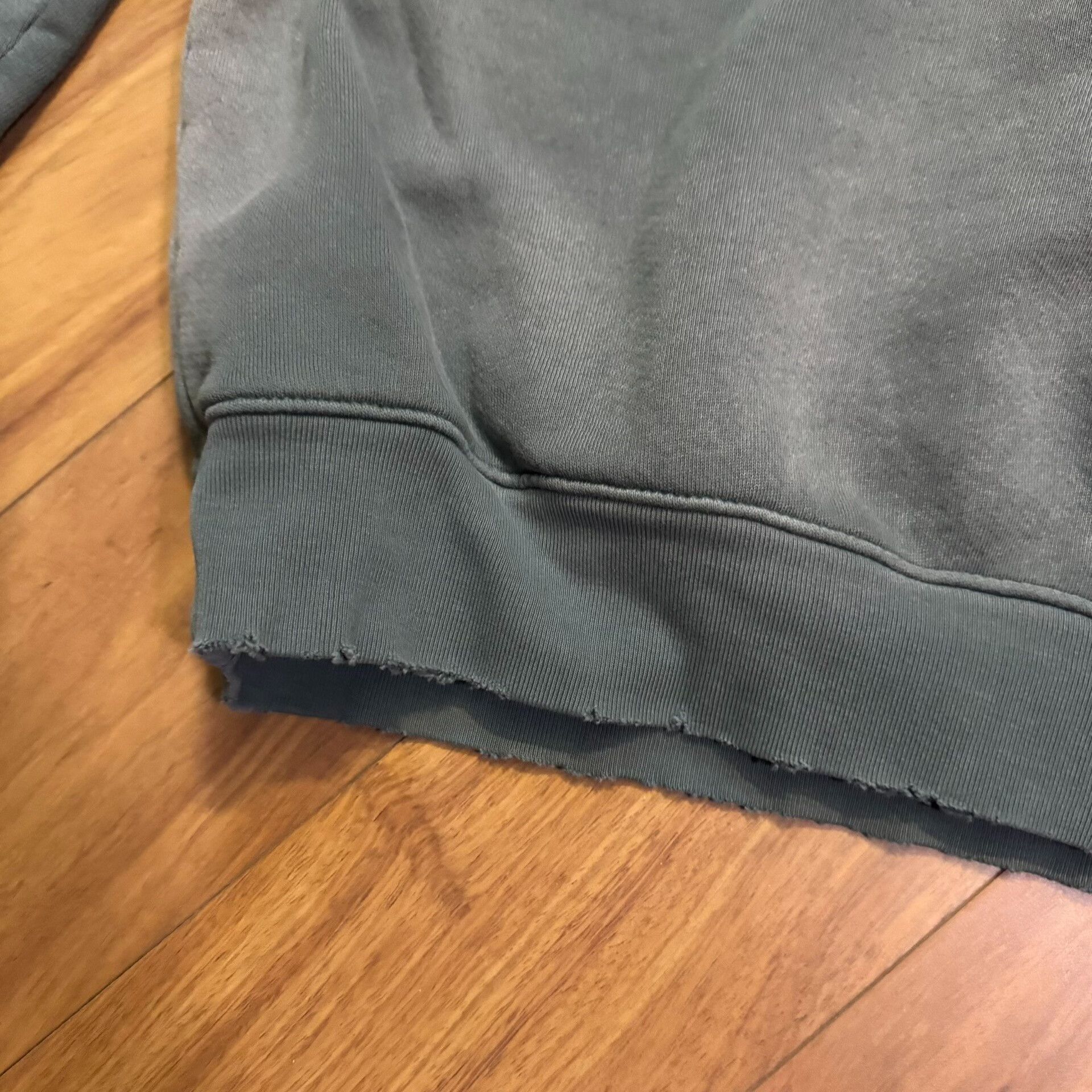 MOOJIMOOJIUS Oversized Crop Hoodie Aged Emerald Green Size US M / EU 48-50 / 2 - 6 Thumbnail
