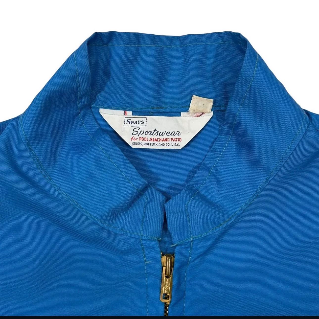 Sears Vintage Sears Nylon Racing Jacket Size US L / EU 52-54 / 3 - 3 Thumbnail