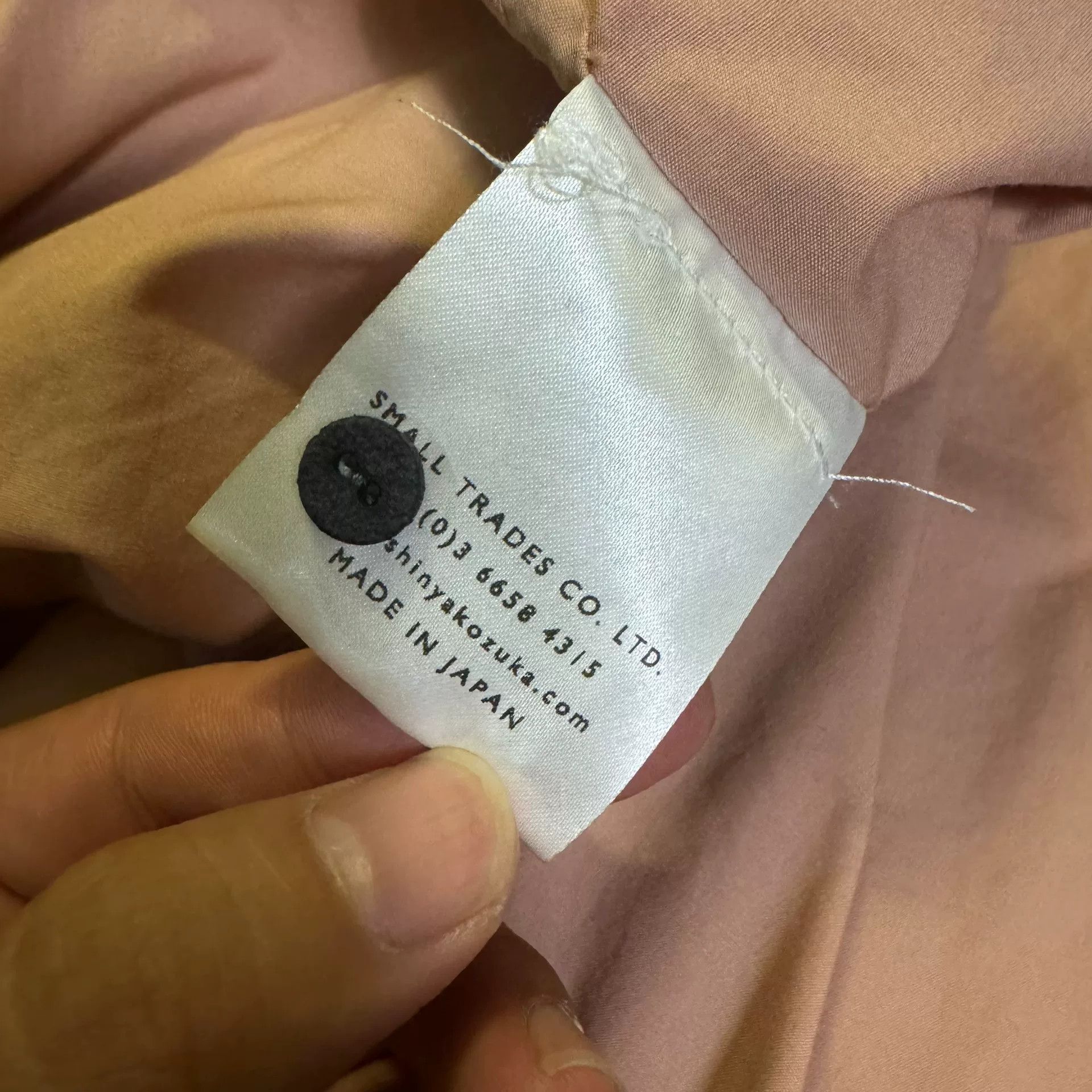 SHINYAKOZUKA Shinya Kozuka Pink Oversized Short-Sleeve Shirt Size US S / EU 44-46 / 1 - 9 Thumbnail