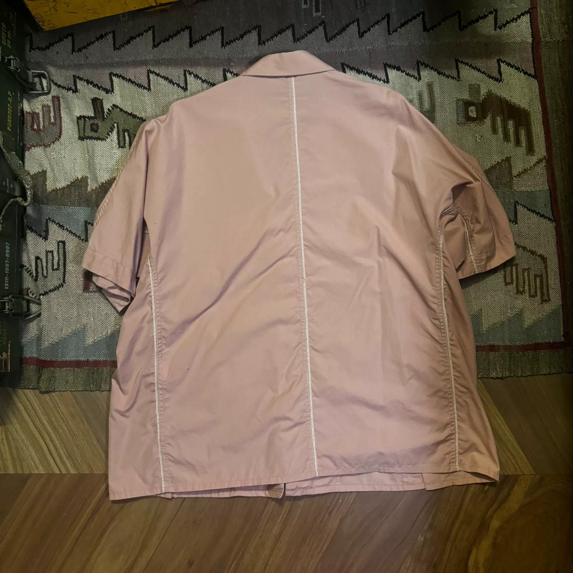 SHINYAKOZUKA Shinya Kozuka Pink Oversized Short-Sleeve Shirt Size US S / EU 44-46 / 1 - 2 Thumbnail