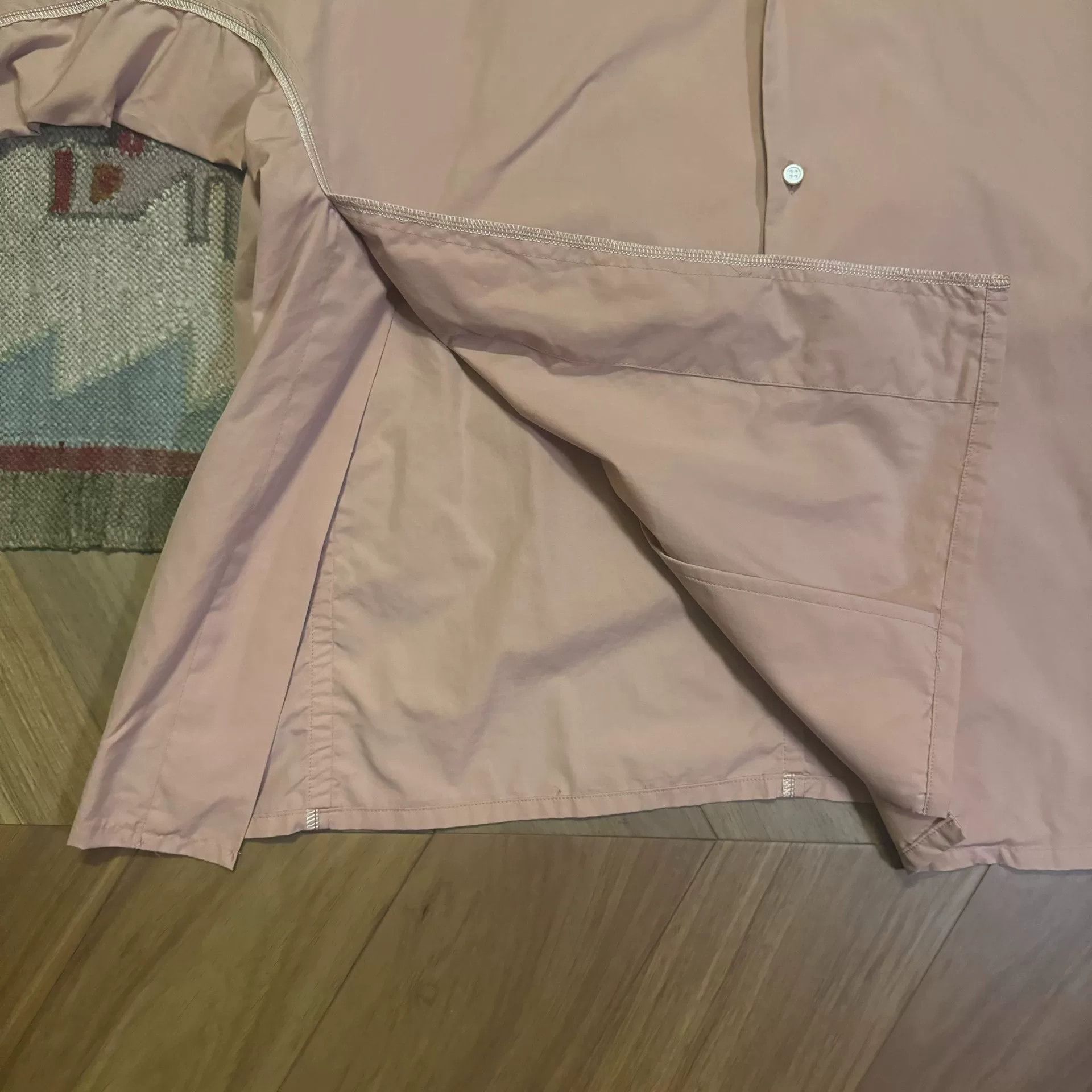 SHINYAKOZUKA Shinya Kozuka Pink Oversized Short-Sleeve Shirt Size US S / EU 44-46 / 1 - 5 Thumbnail