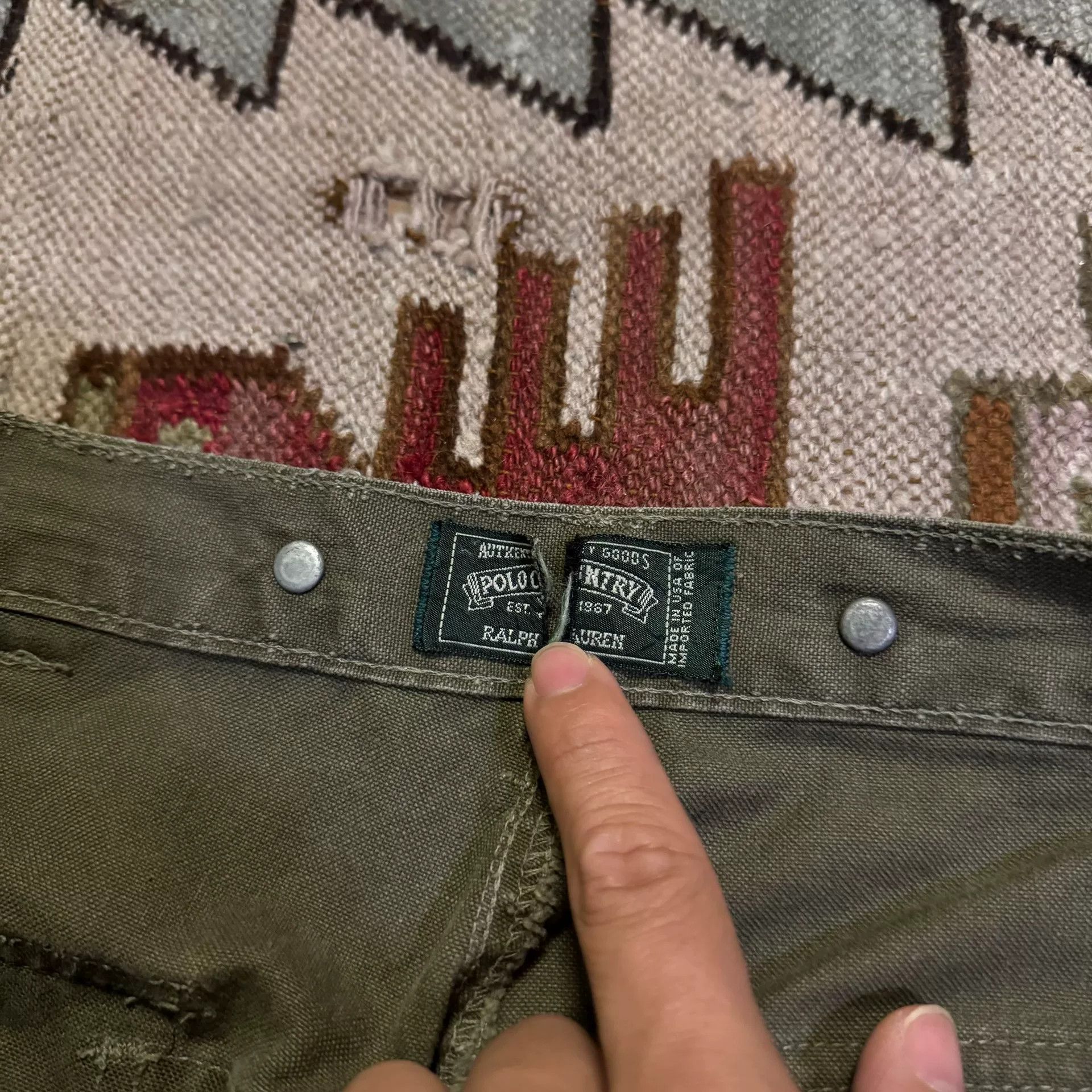 RRL Ralph Lauren Vintage Ralph Lauren Polo Country Pants Size US 28 / EU 44 - 7 Thumbnail