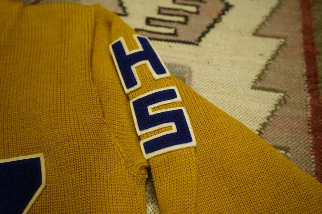 Vintage Vintage 1950s Wool Letterman Sweater Size US M / EU 48-50 / 2 - 6 Thumbnail