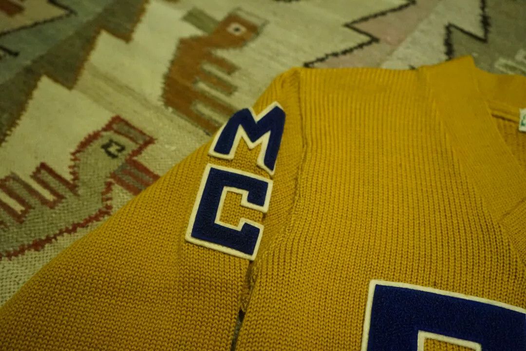 Vintage Vintage 1950s Wool Letterman Sweater Size US M / EU 48-50 / 2 - 9 Thumbnail