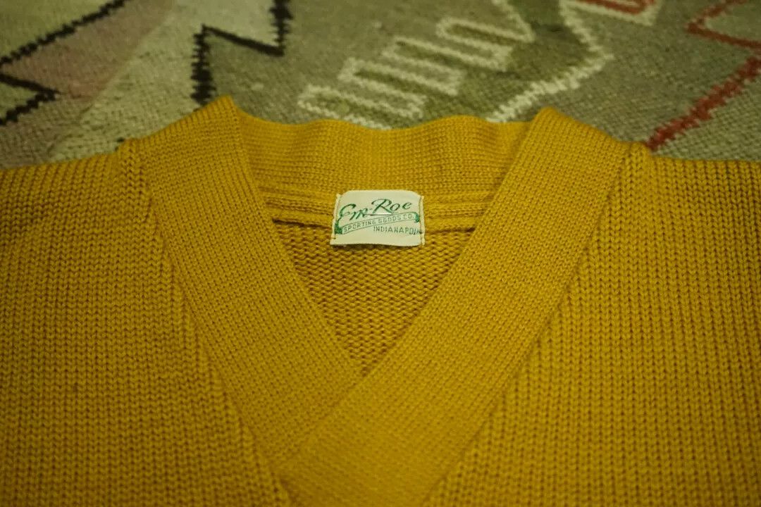 Vintage Vintage 1950s Wool Letterman Sweater Size US M / EU 48-50 / 2 - 8 Thumbnail