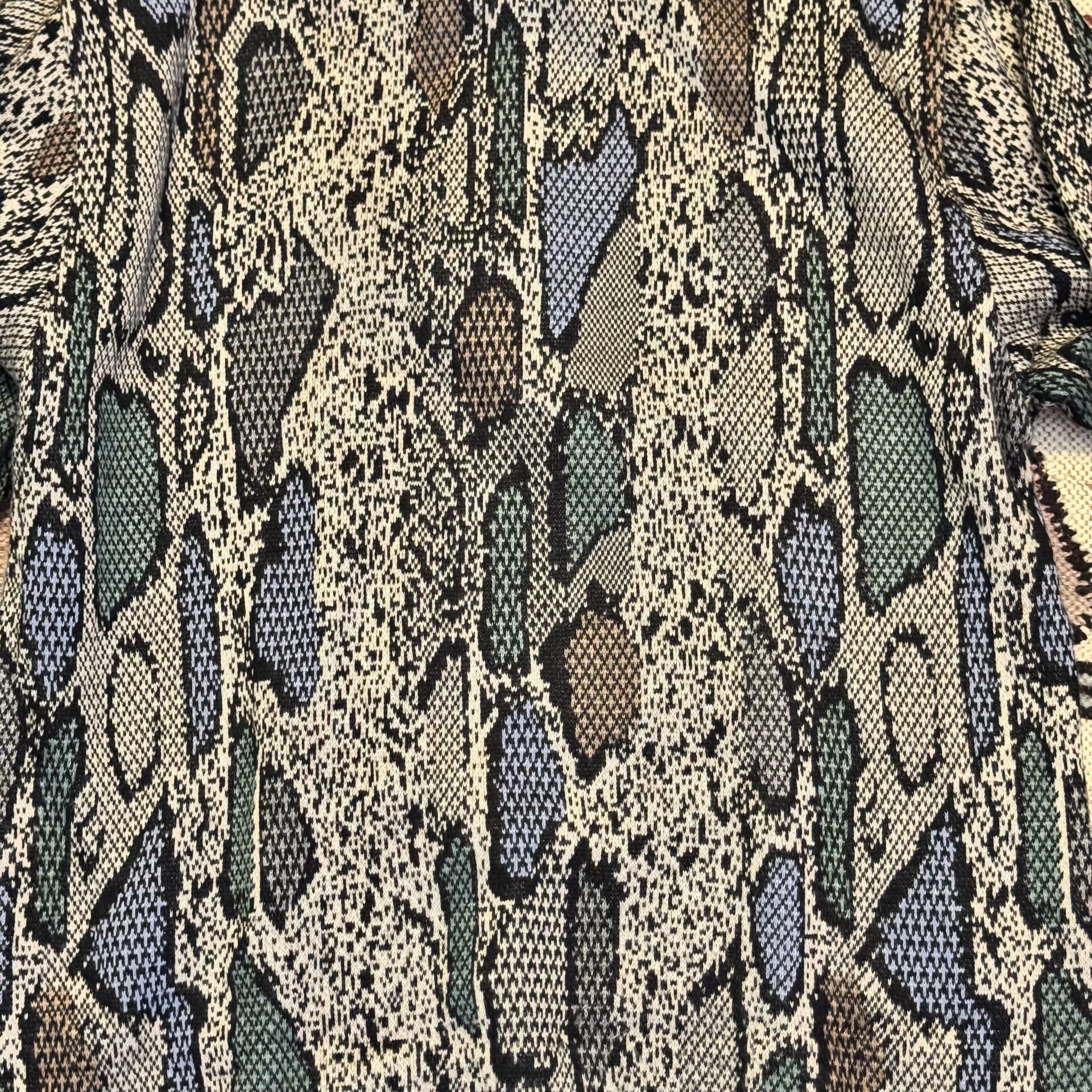 Wacko Maria Wacko Maria Snake Print Long Sleeve Polo Size US M / EU 48-50 / 2 - 6 Thumbnail