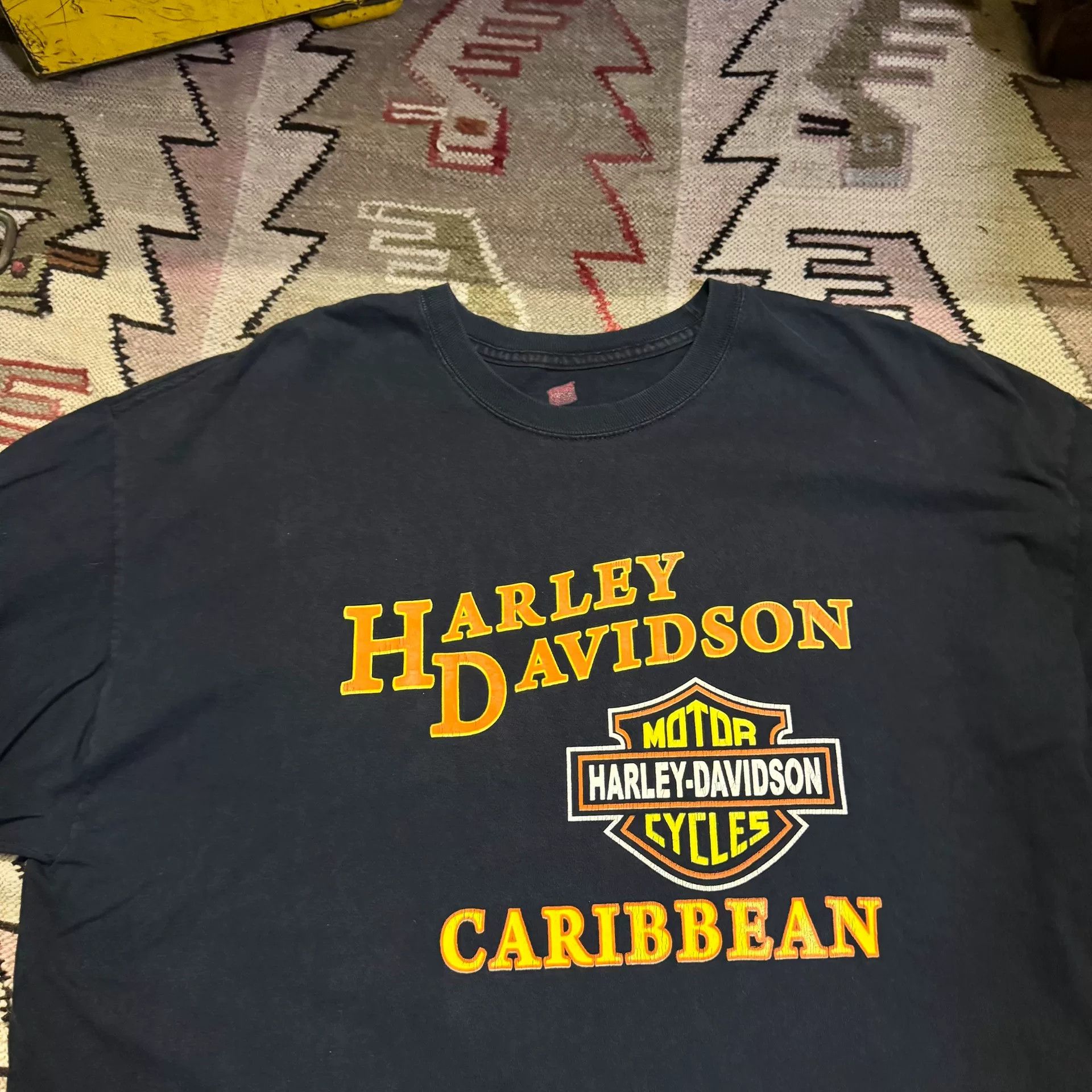 Harley Davidson Vintage Harley Davidson Short Sleeve Tee Size US XL / EU 56 / 4 - 2 Thumbnail