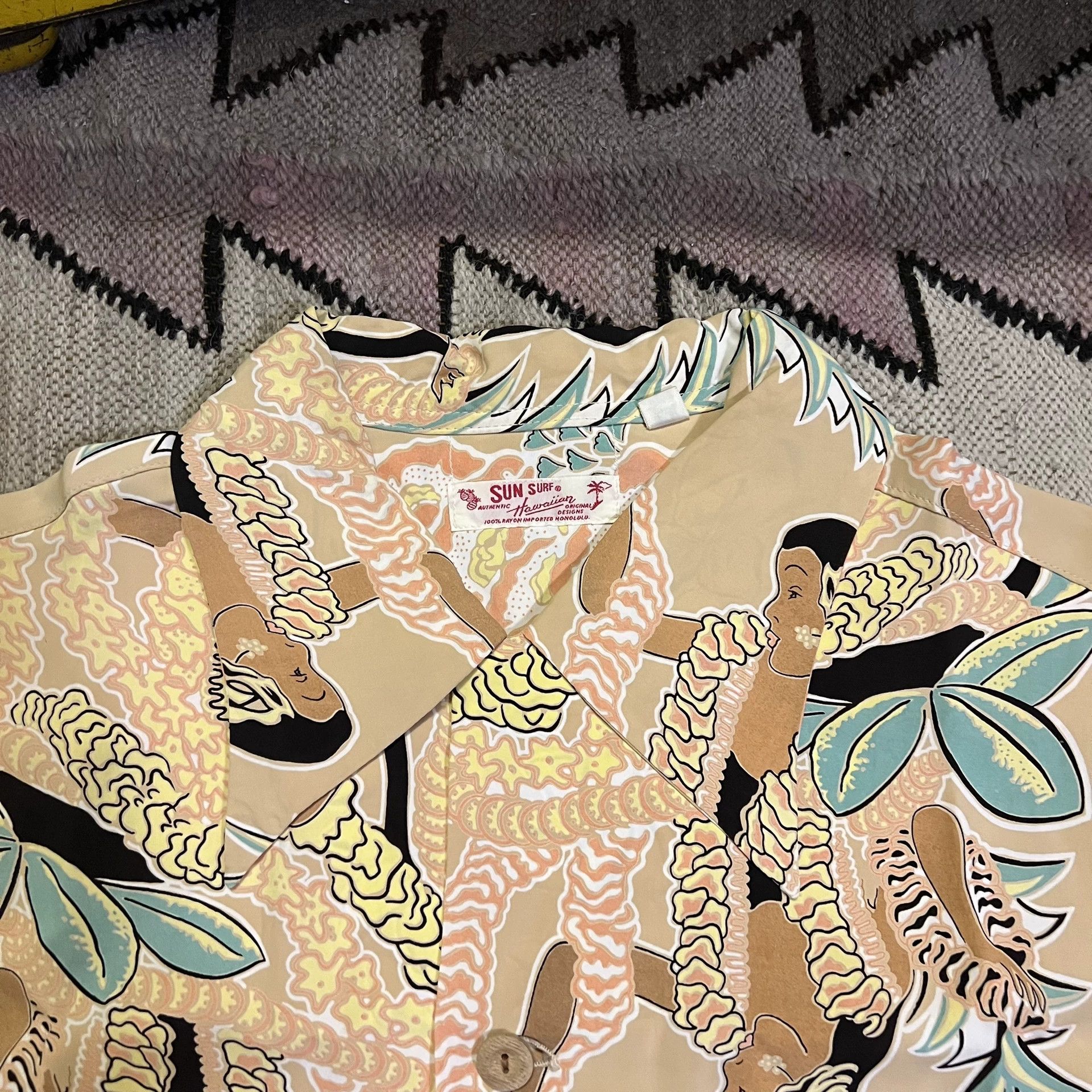 Sun Surf Sun Surf Aloha Shirt Made in Japan Size US M / EU 48-50 / 2 - 2 Thumbnail