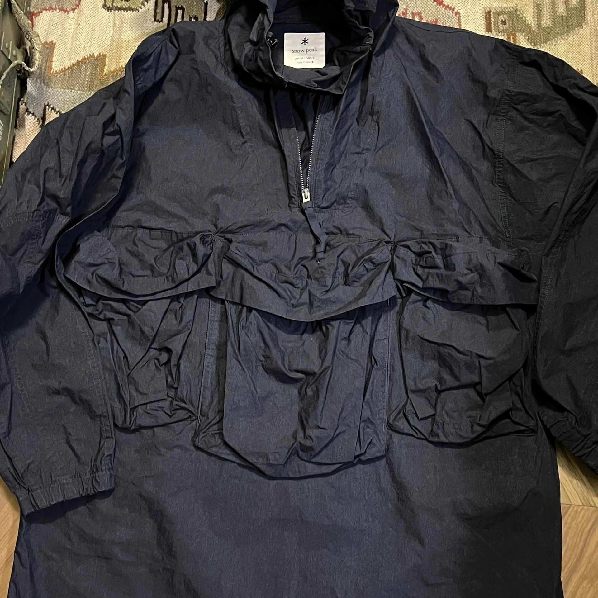 Snow Peak Snow Peak Indigo Parka Jacket Size US M / EU 48-50 / 2 - 4 Thumbnail