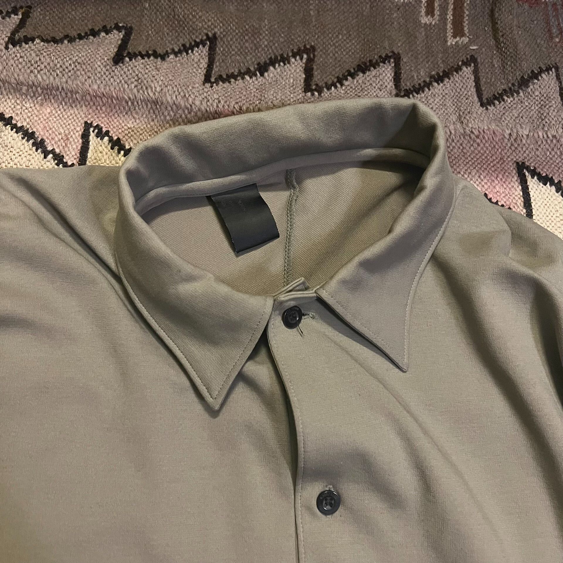 N.Hoolywood Japanese Short Sleeve Shirt Size 38 Size US M / EU 48-50 / 2 - 2 Thumbnail