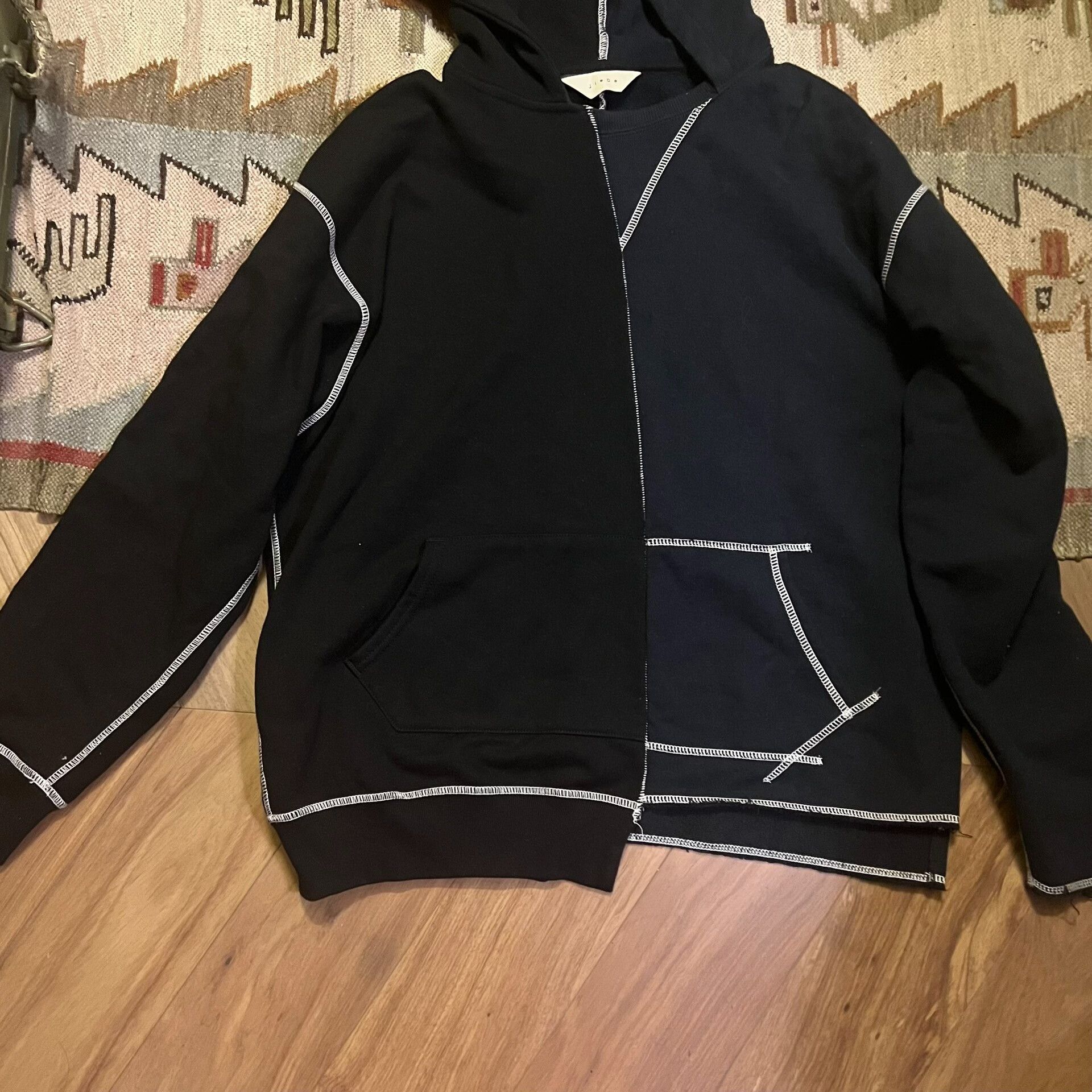 Comme des Garcons Jieda Patchwork Remake Hoodie Size US M / EU 48-50 / 2 - 2 Thumbnail
