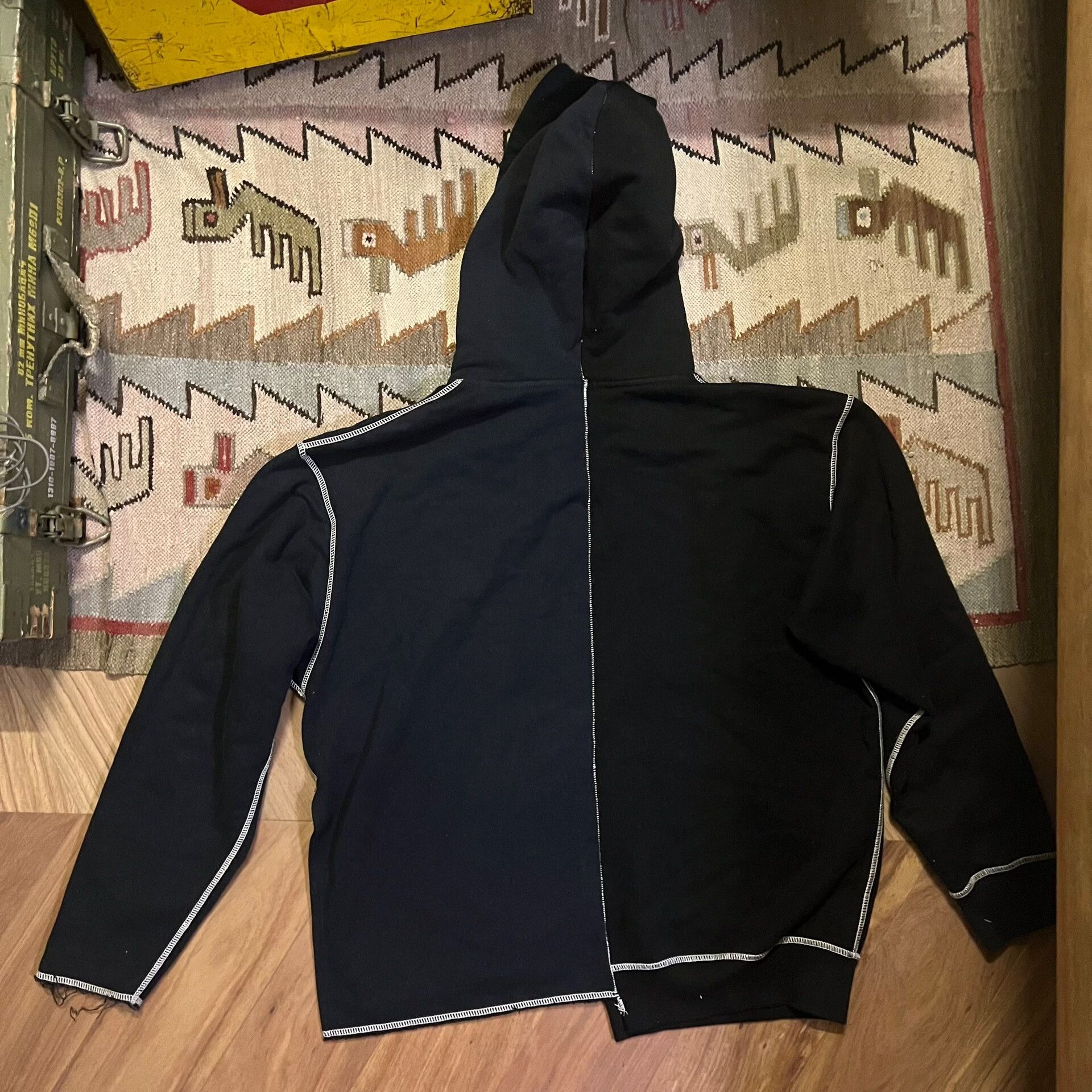 Comme des Garcons Jieda Patchwork Remake Hoodie Size US M / EU 48-50 / 2 - 5 Thumbnail
