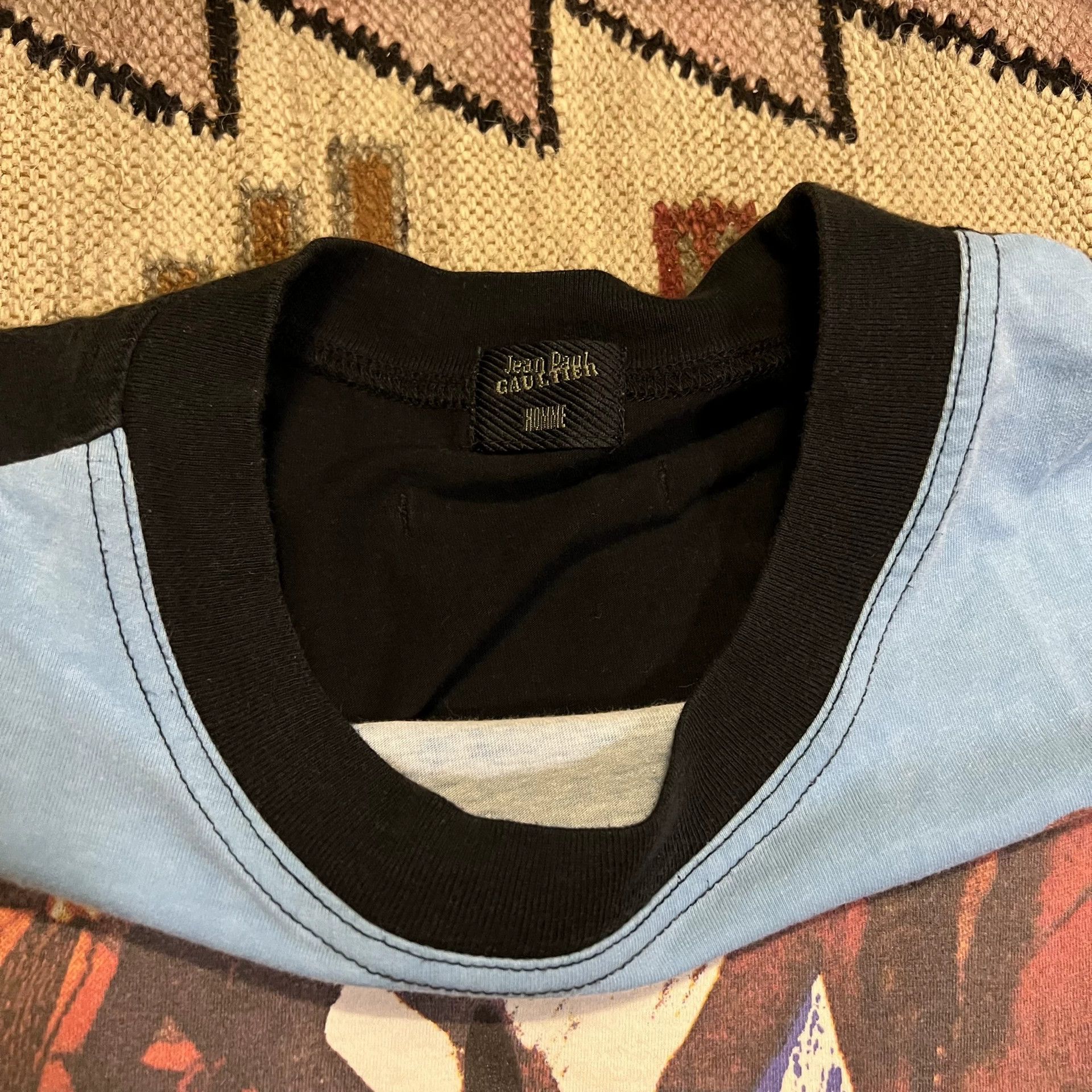 Jean Paul Gaultier Japanese Vintage Fashion Tee Size US M / EU 48-50 / 2 - 3 Thumbnail