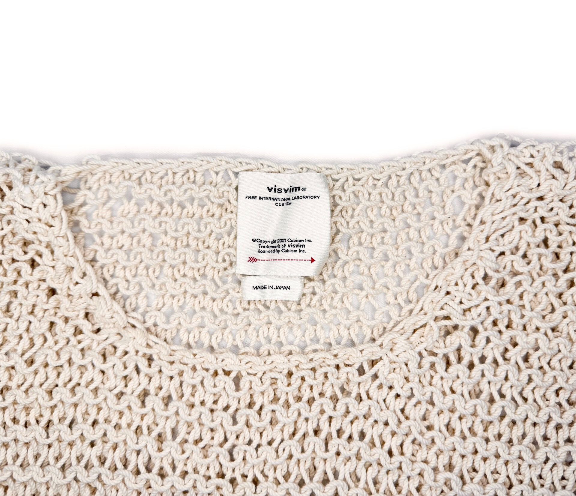 Visvim Visvim Lattice Hand-Knit Vest Size US XL / EU 56 / 4 - 3 Thumbnail