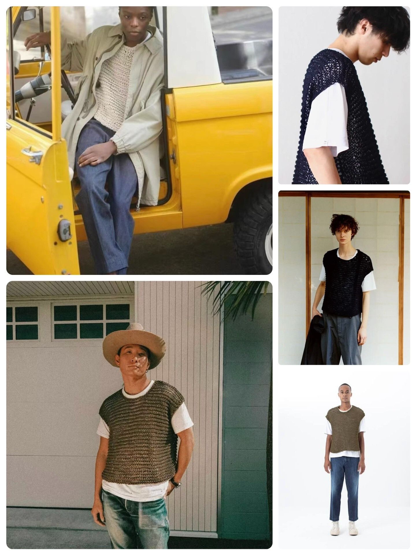 Visvim Visvim Lattice Hand-Knit Vest Size US XL / EU 56 / 4 - 9 Thumbnail