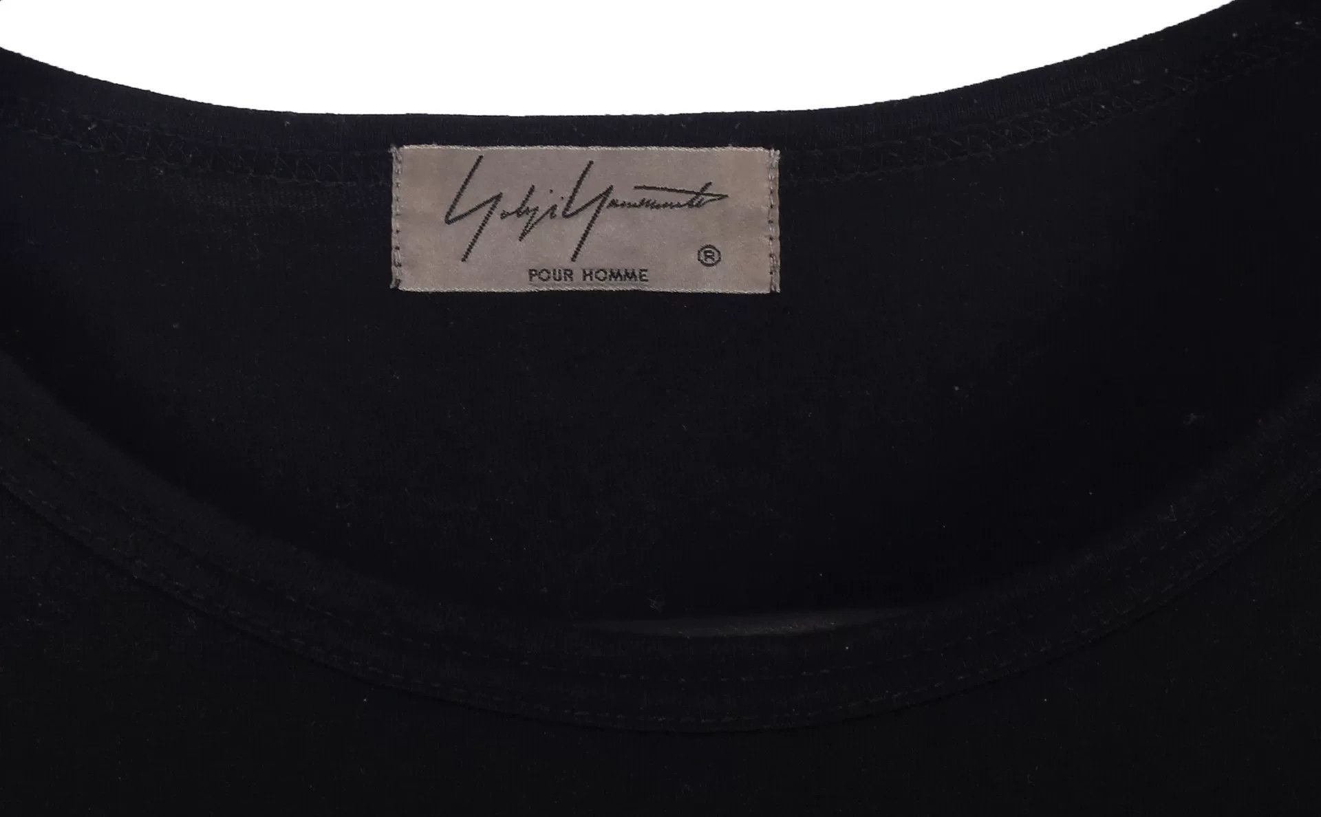 Yohji Yamamoto Yohji Yamamoto Black Long Sleeve T-Shirt Size US M / EU 48-50 / 2 - 4 Thumbnail