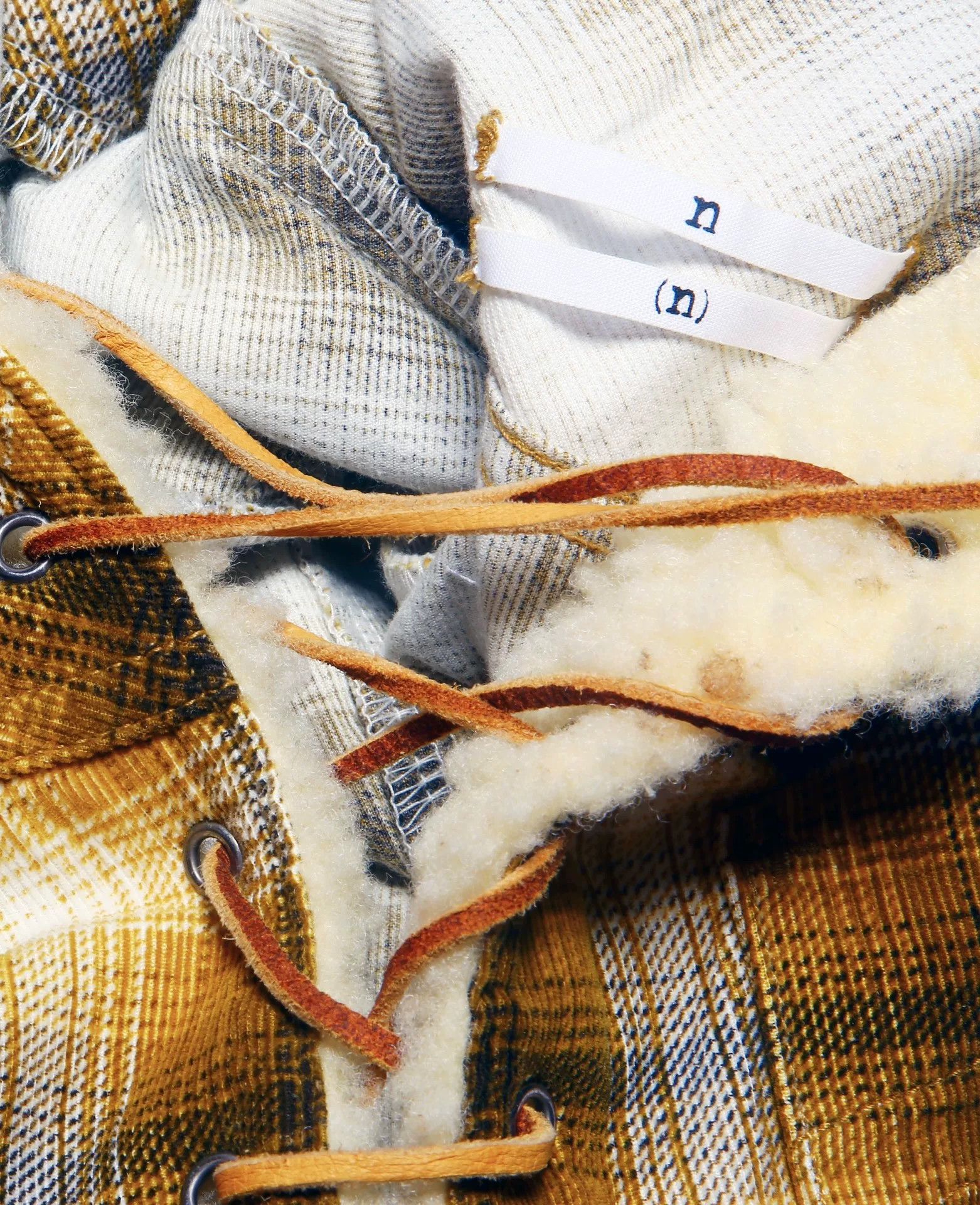 Number (N)ine Number Nine Shearling Collar Sweatshirt Size US M / EU 48-50 / 2 - 4 Thumbnail