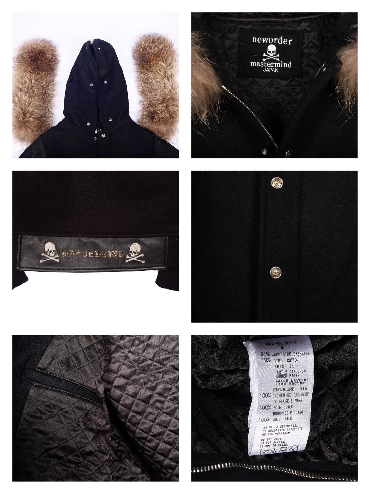 Mastermind Japan Mastermind Japan Skull Jacket with Fur Collar Size US M / EU 48-50 / 2 - 8 Thumbnail