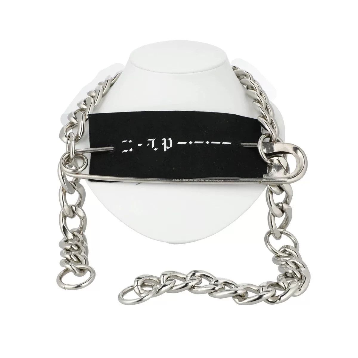 Takahiromiyashita The Soloist. Takahiro Miyashita Safety Pin Necklace Size ONE SIZE - 3 Thumbnail