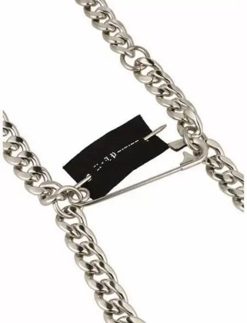 Takahiromiyashita The Soloist. Takahiro Miyashita Safety Pin Necklace Size ONE SIZE - 5 Thumbnail