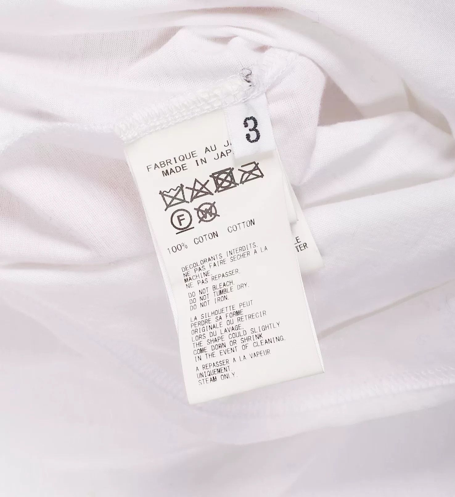 Yohji Yamamoto Yohji Yamamoto Pour Homme Irregular Cut Tee Size US M / EU 48-50 / 2 - 5 Thumbnail